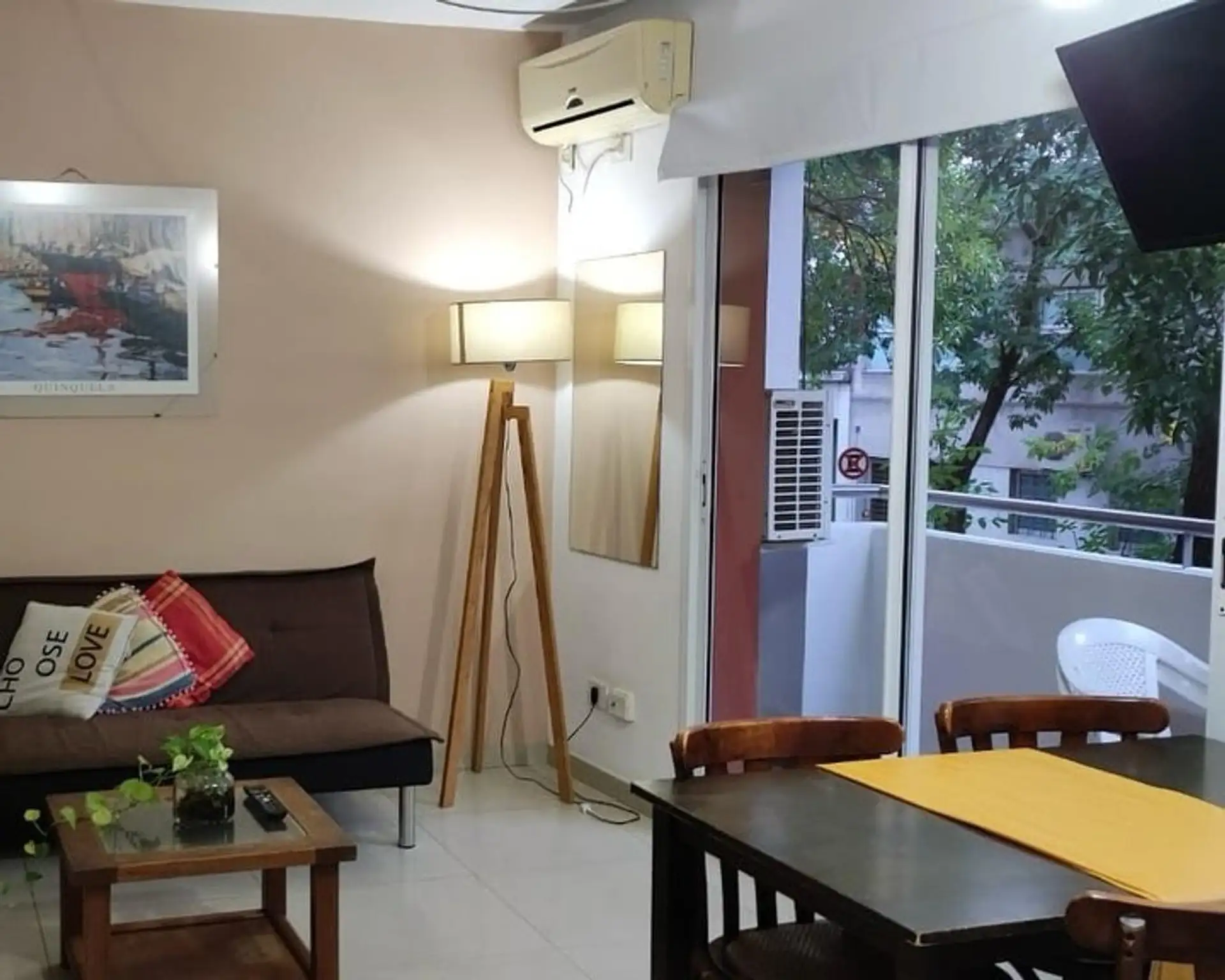 Квартира-студия с 1 спальней с мебелью в Balvanera