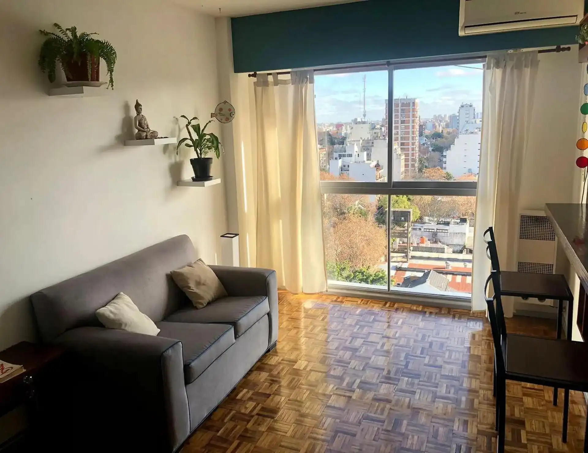 Departamento de 3 ambientes amoblado en Villa Ortúzar