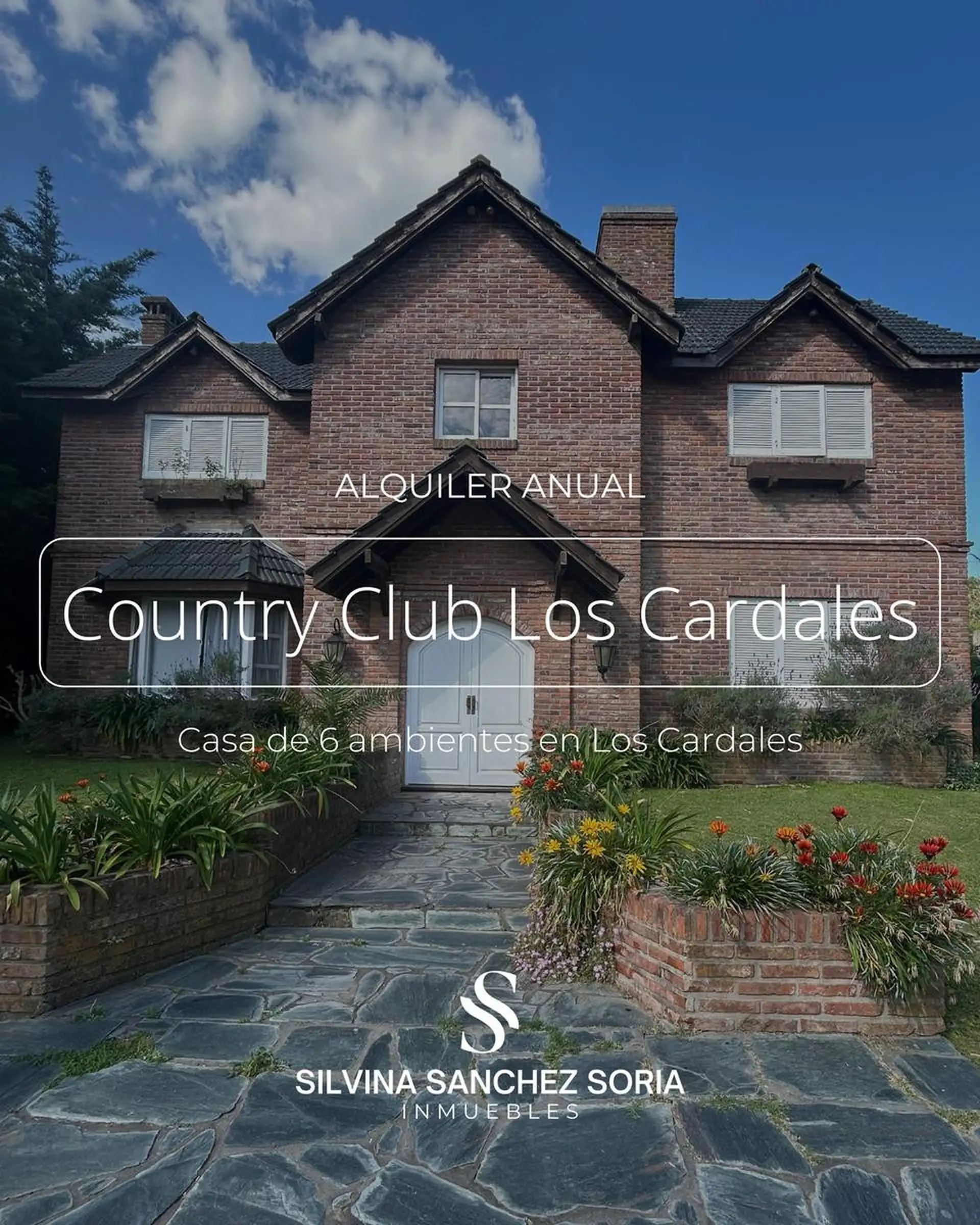 Four-bedroom house for annual rent in Country Club Los Cardales
