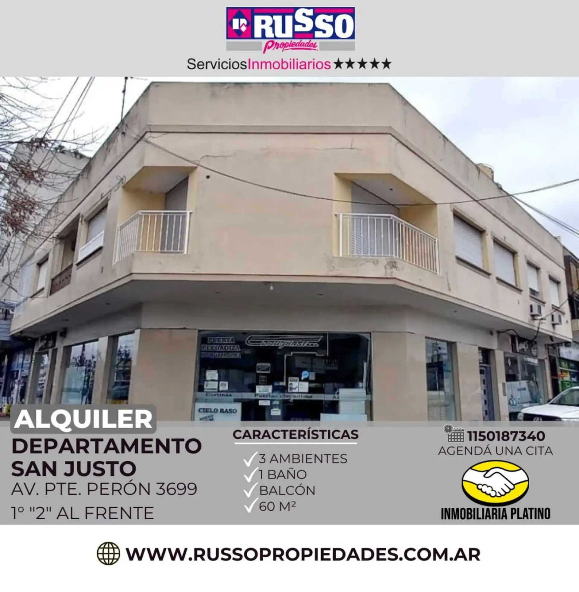 Two-bedroom apartment in San Justo