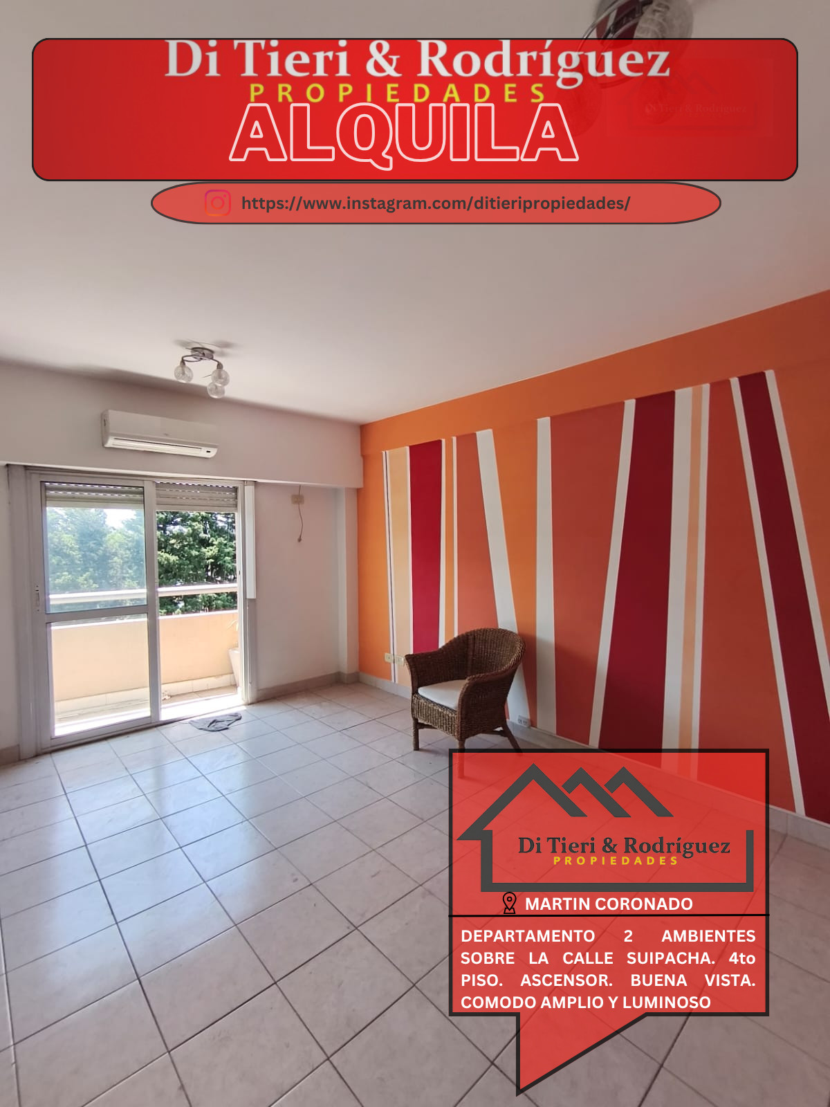 Apartamento de um quarto em Tres de Febrero