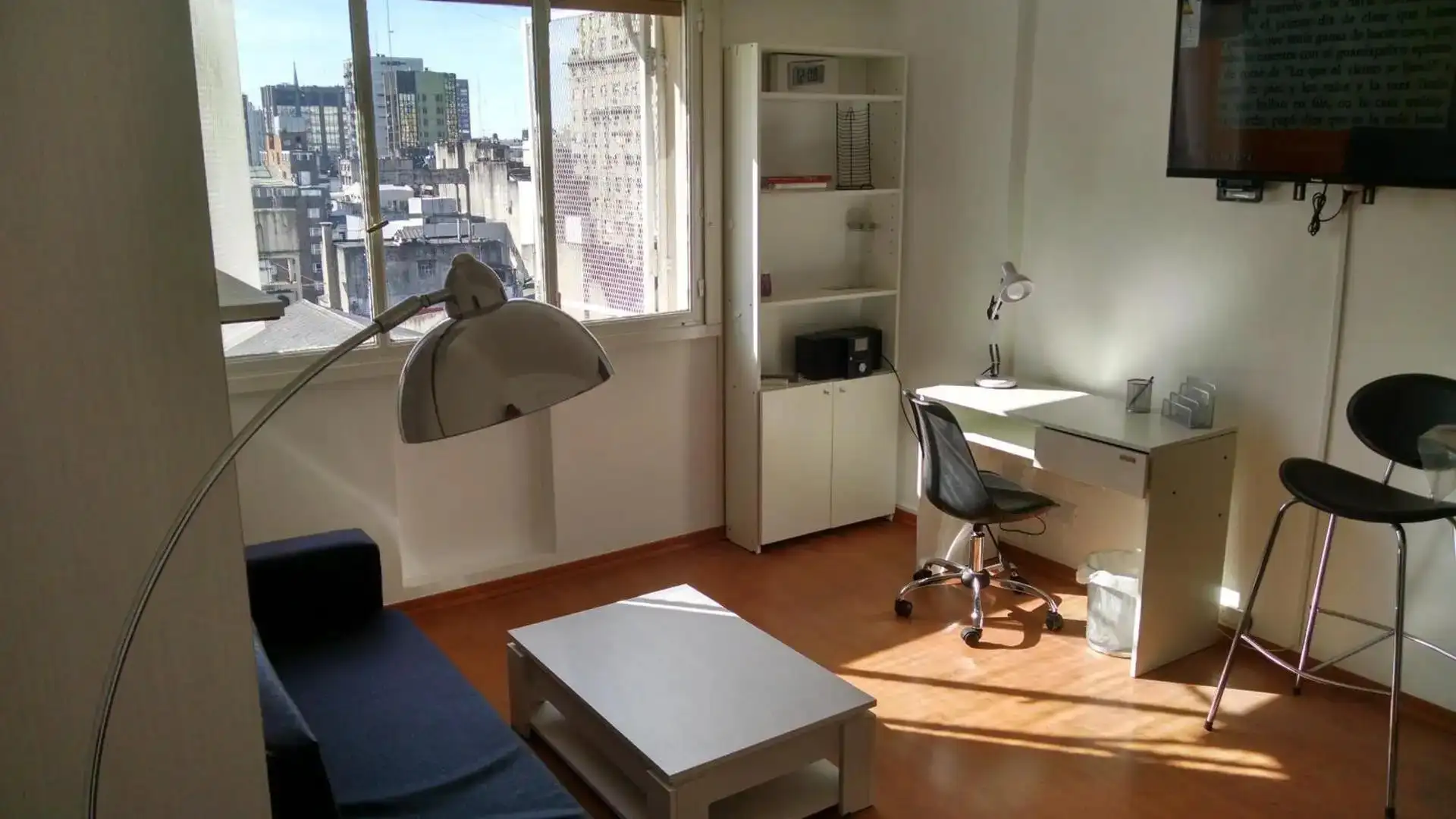 Furnished studio apartment for temporary rent in San Nicolás