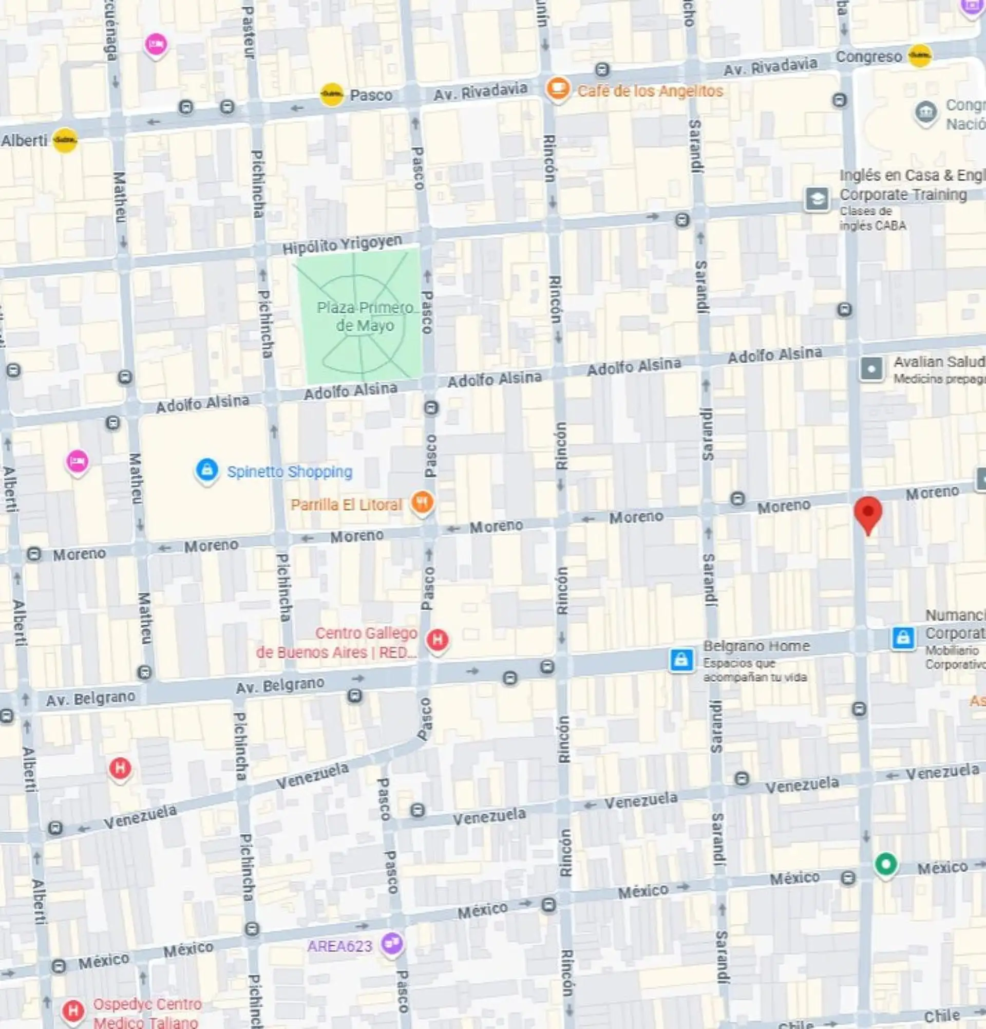 Apartamento de 1 quarto para alugar em Balvanera