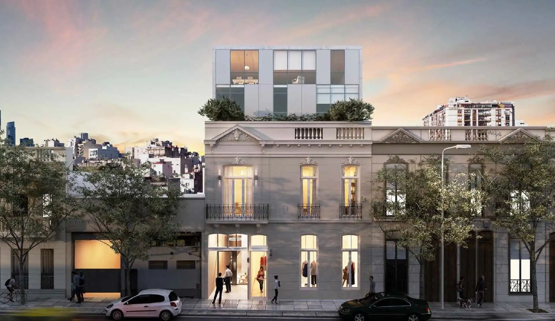 Квартира-студия с балконом в Barracas