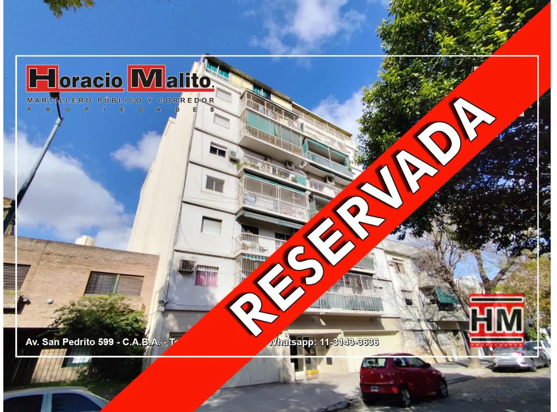Departamento de 3 ambientes en Flores