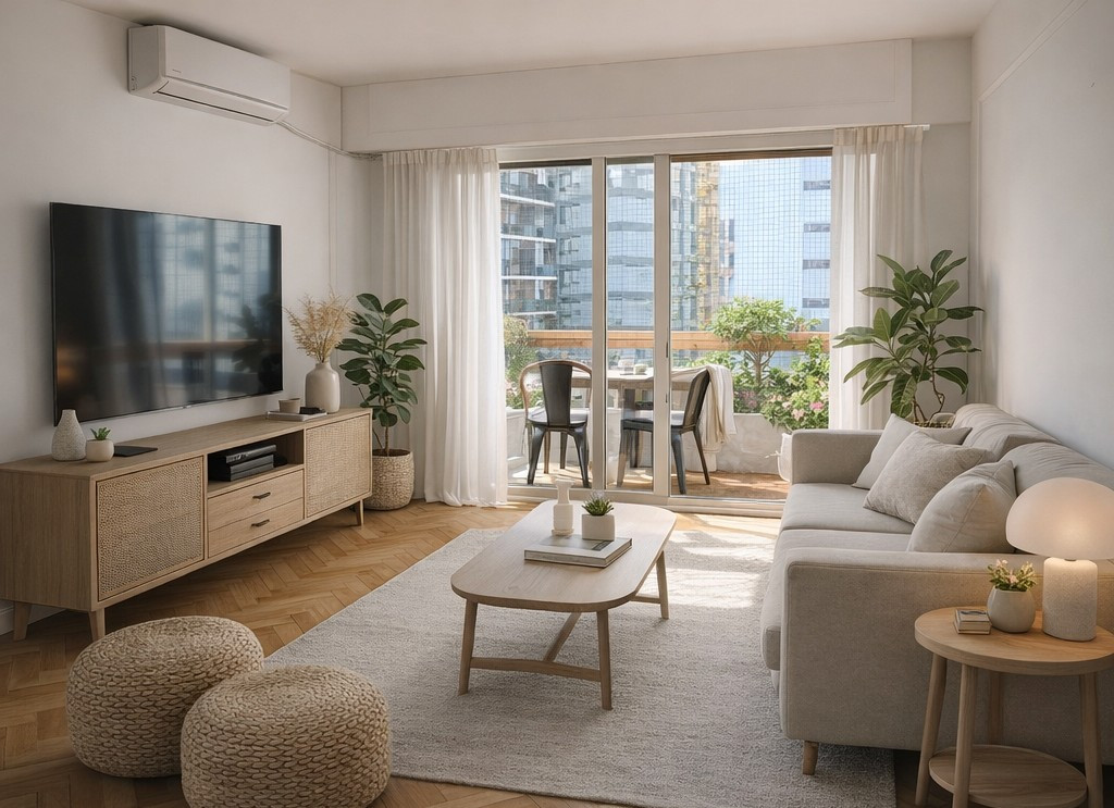 Apartamento de estúdio em Recoleta com vaga fixa e depósito