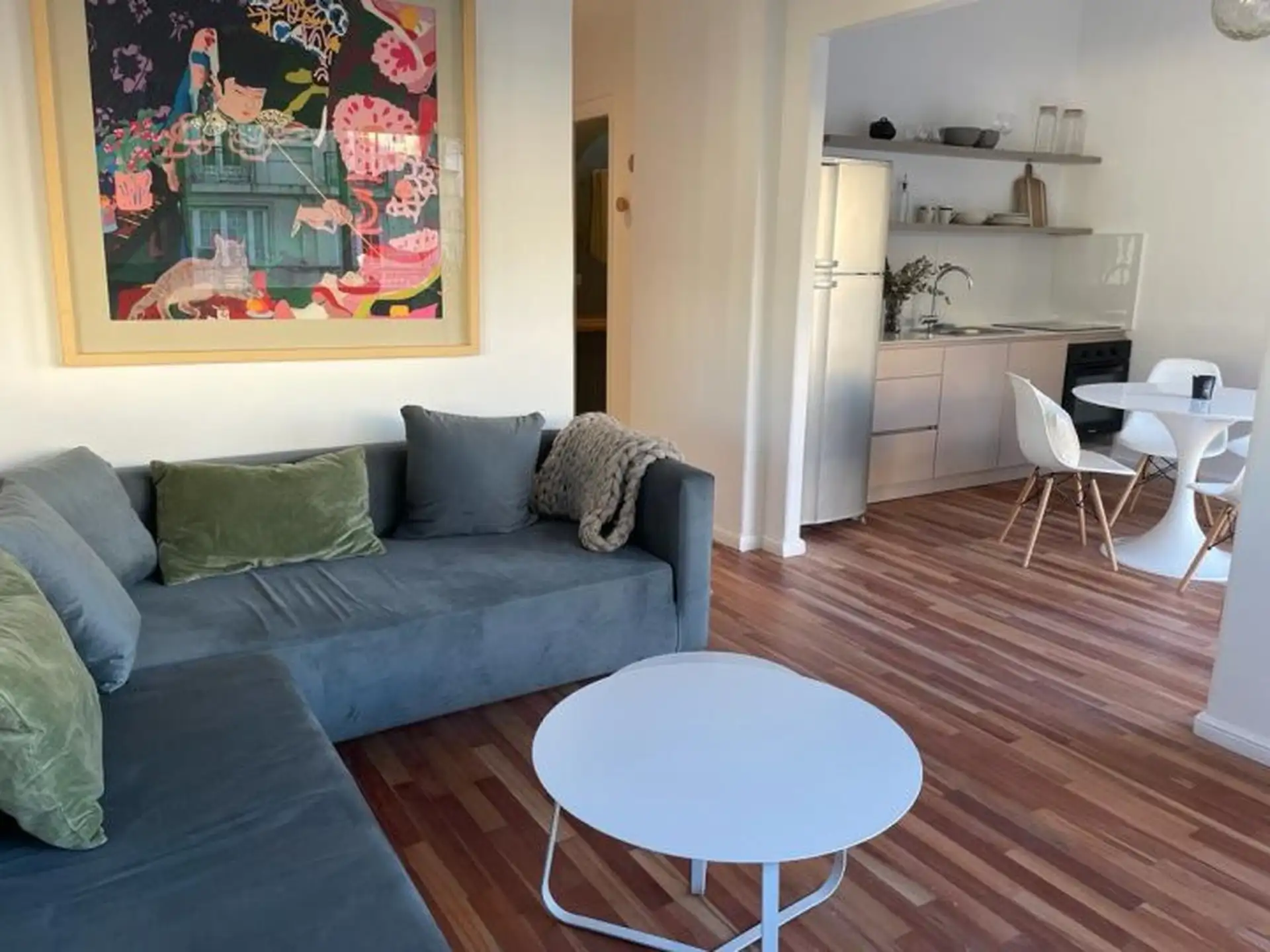Квартира с 1 спальней в Retiro, 60 m², окна на Plaza San Martín