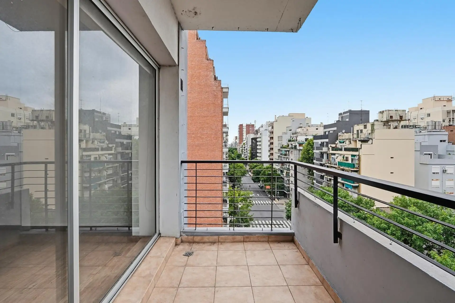 Departamento monoambiente con balcón en Villa Urquiza