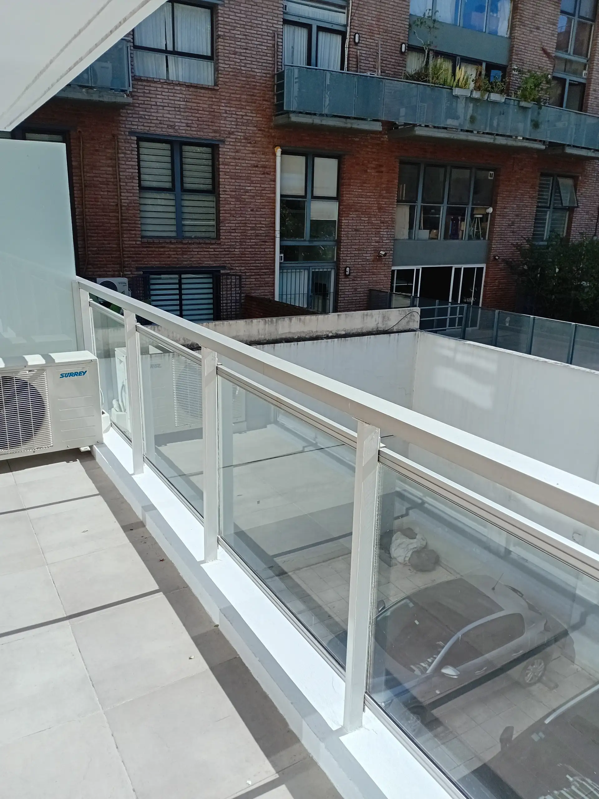 Kitnet de um ambiente de fundos com varanda em Belgrano