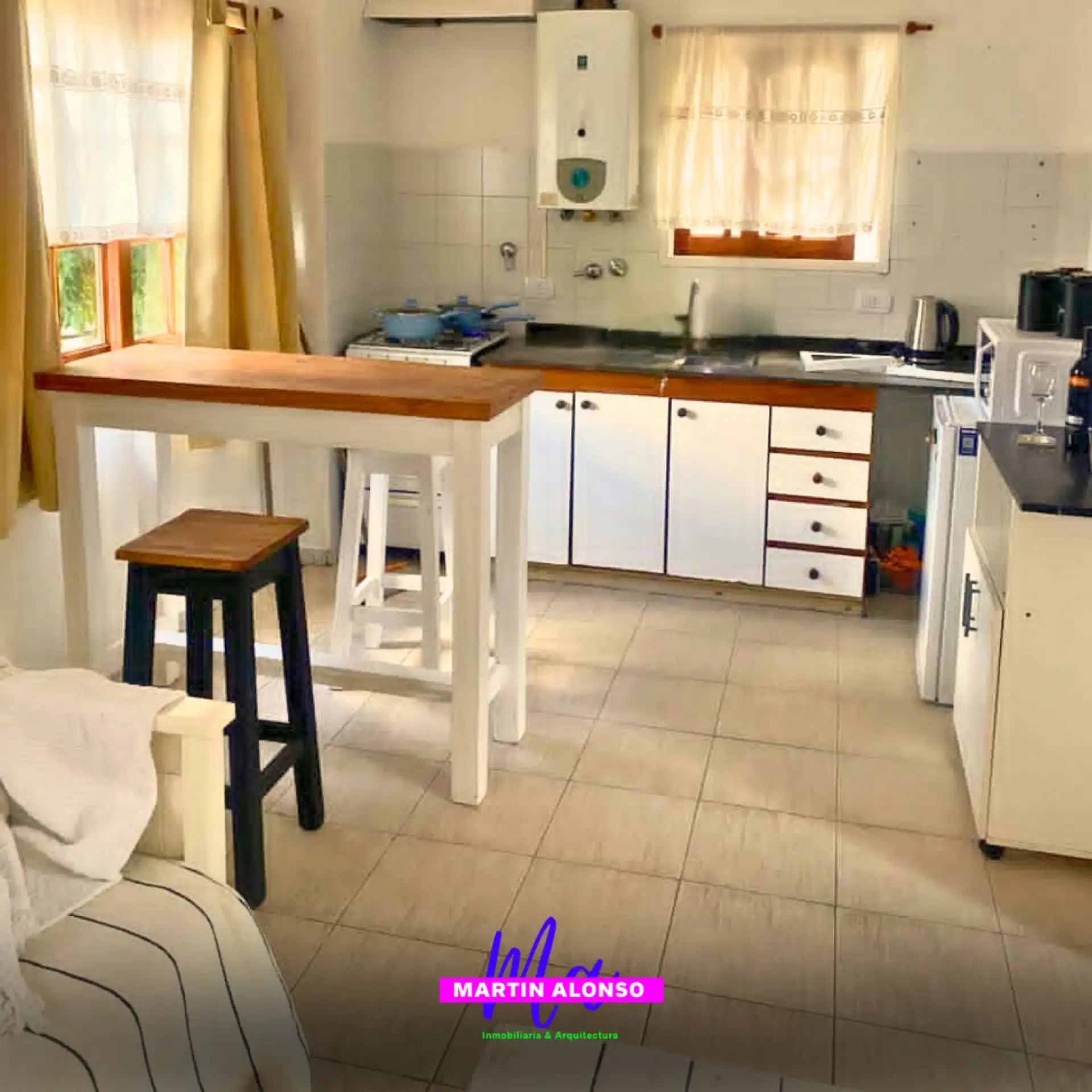 Kitnet mobiliado em Tigre Centro