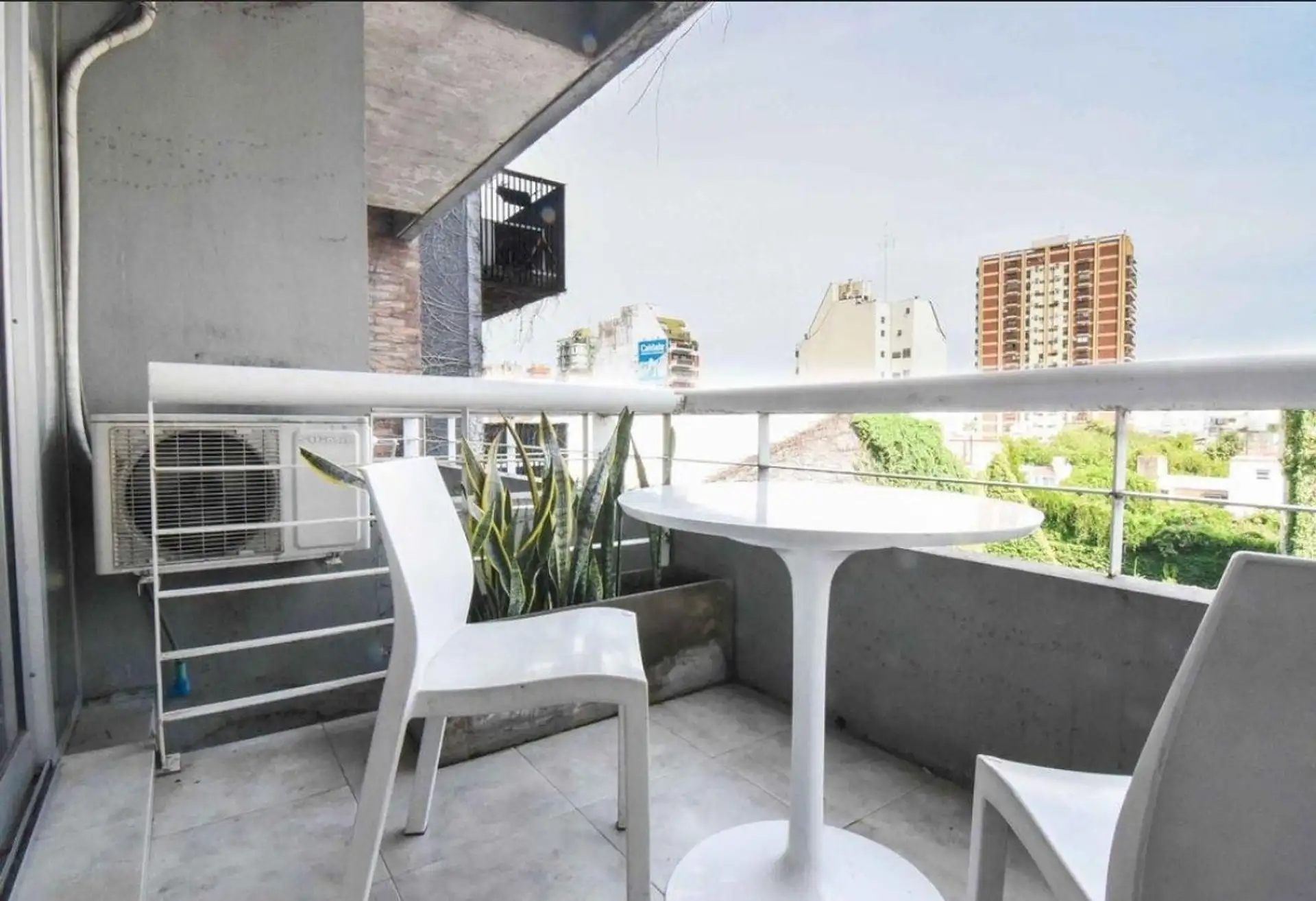 Квартира-студия с балконом в Villa Crespo