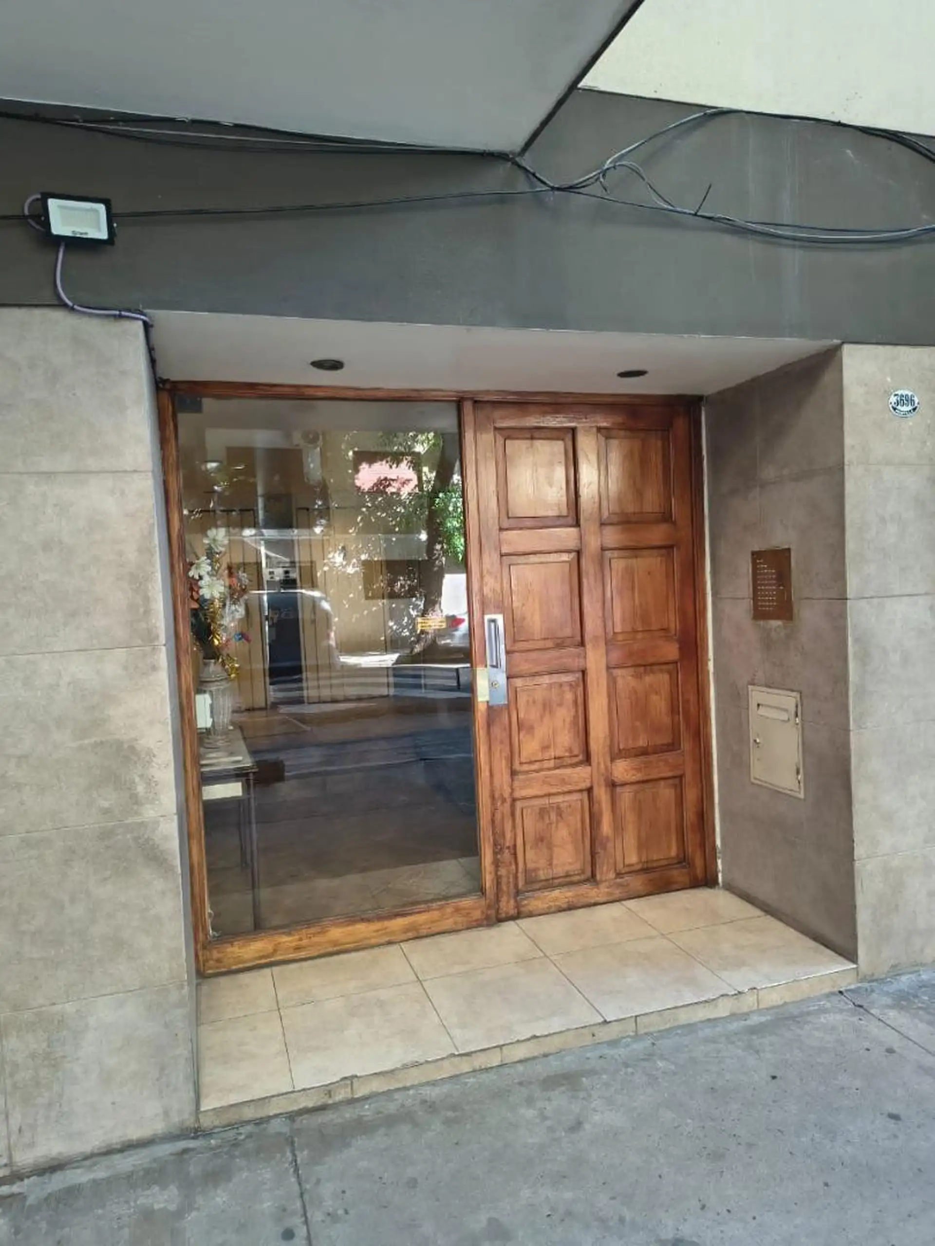 Apartamento de dois ambientes com 1 quarto no miolo de quadra em Palermo