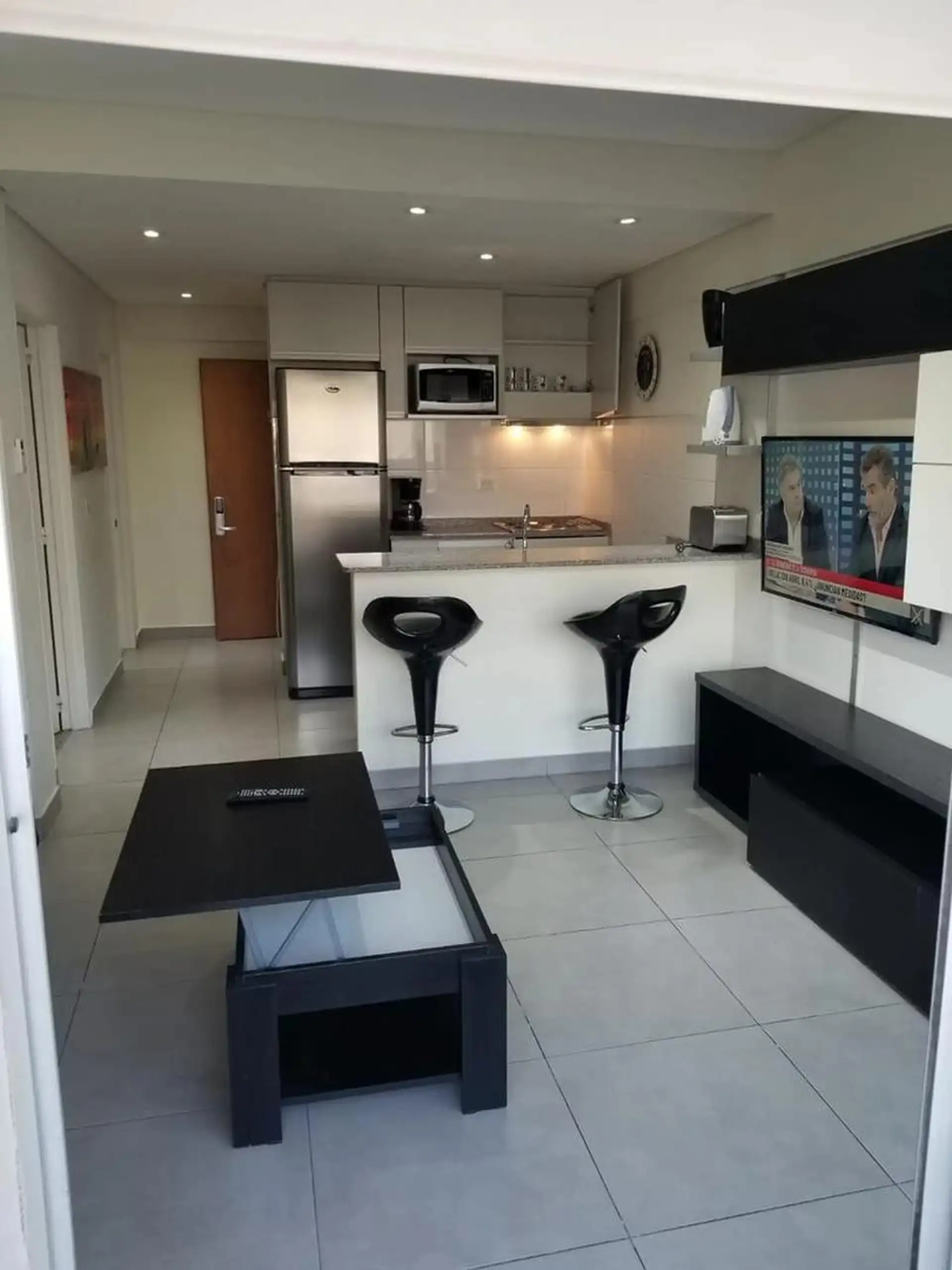 Apartamento mobiliado de dois ambientes com 1 dormitório em Palermo