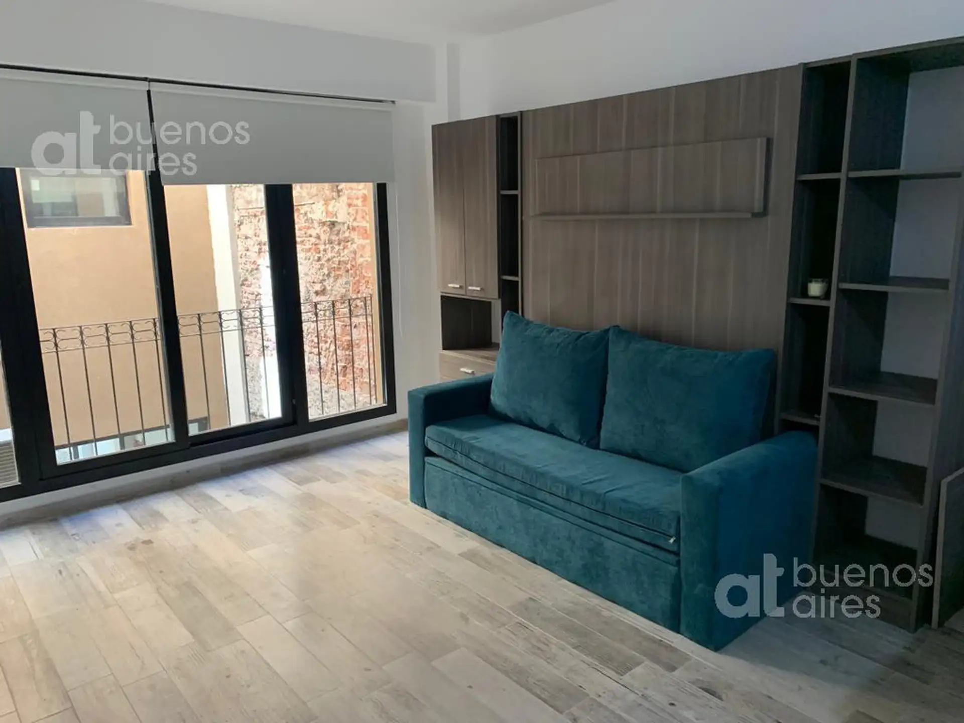 Квартира-студия с мебелью в San Telmo