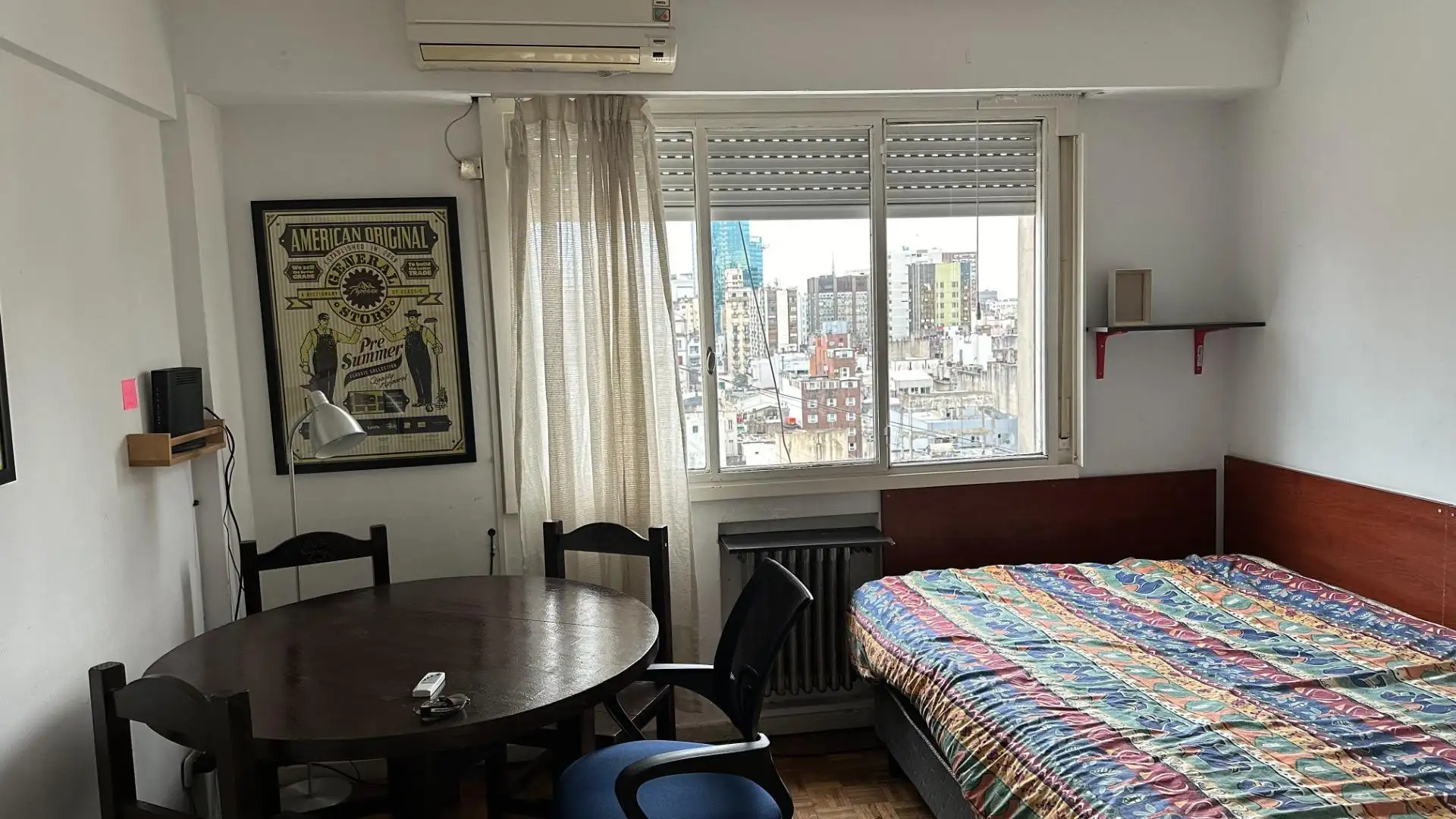 Departamento amoblado de 1 dormitorio en San Nicolás