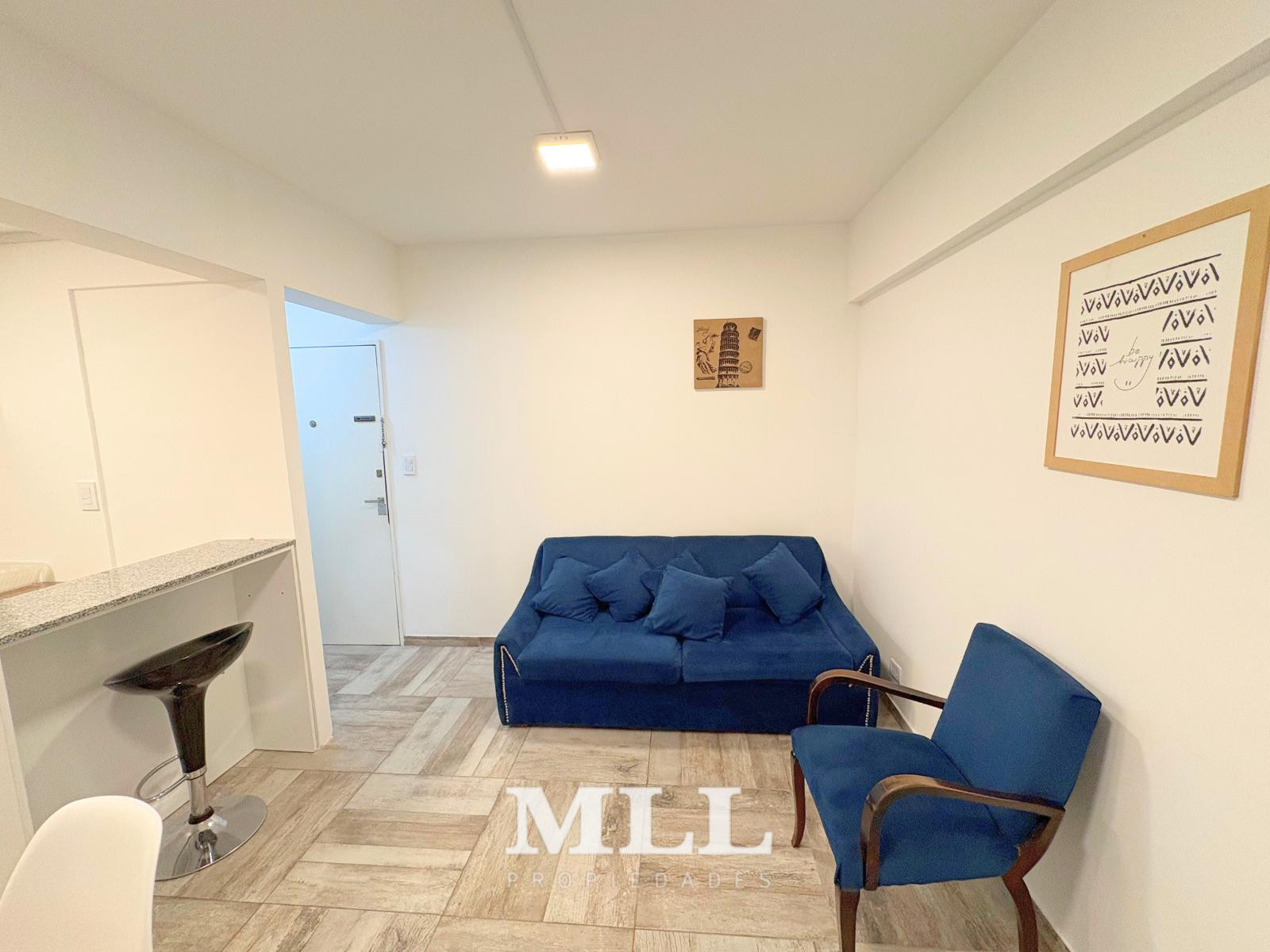 One-bedroom apartment with patio in Recoleta