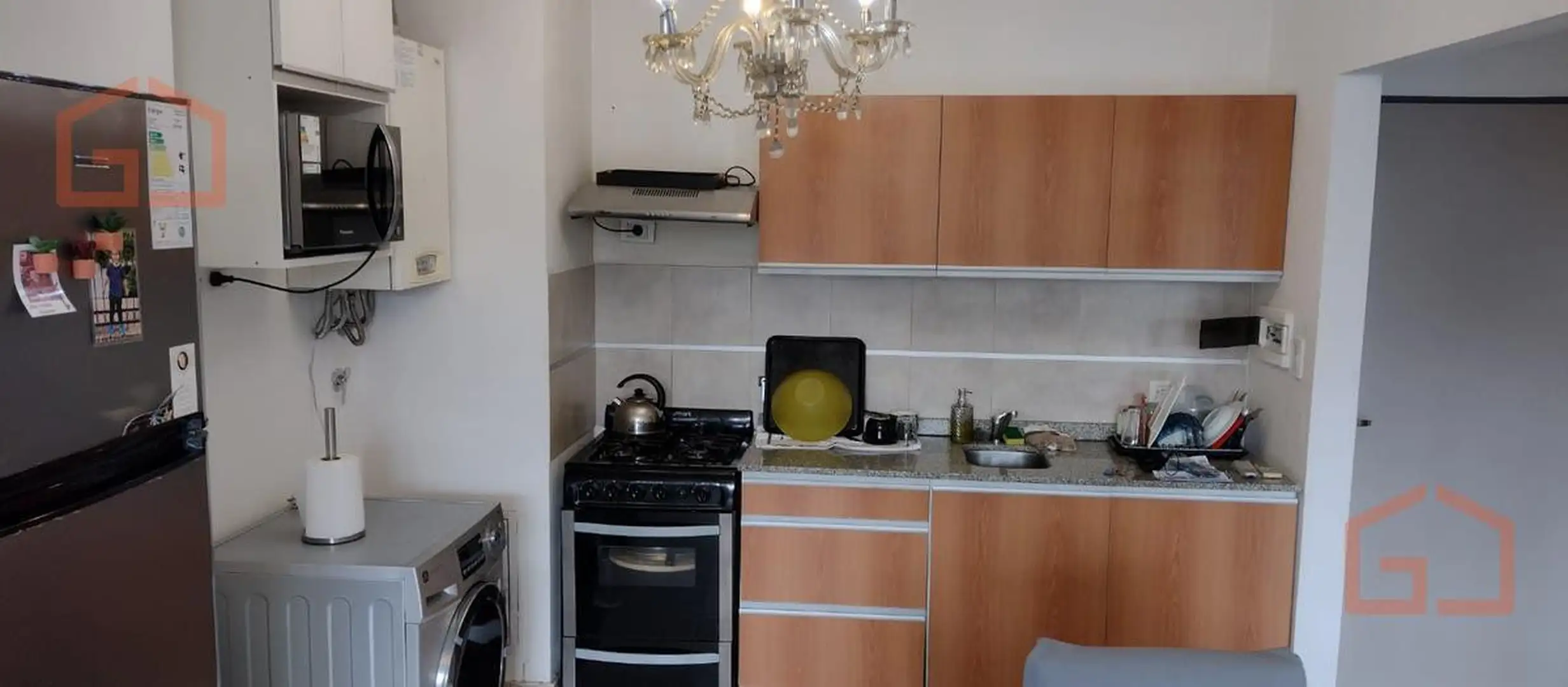 Departamento amoblado de 2 ambientes con balcón en Morón Norte