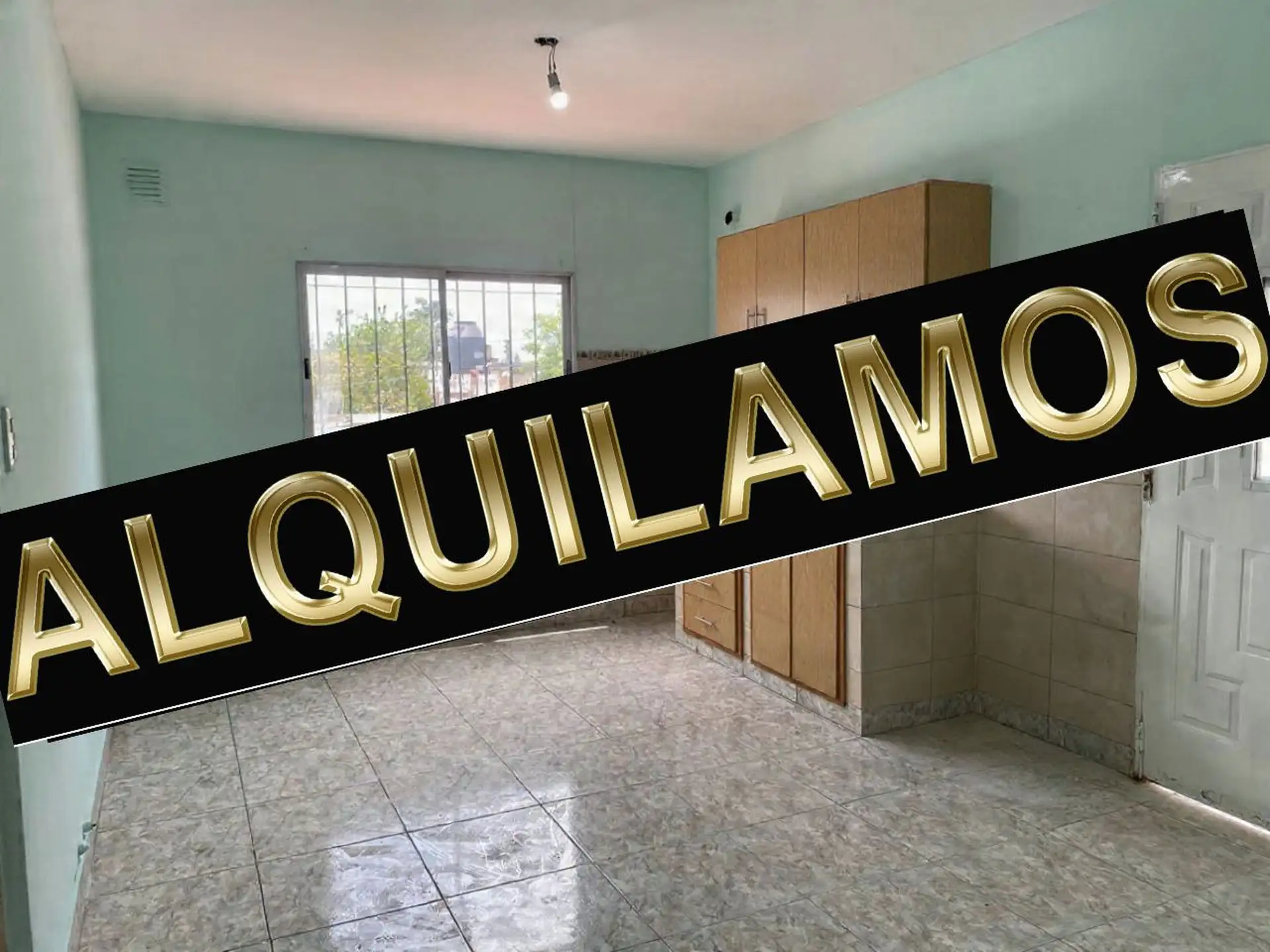 Two-room apartment with patio in San Justo