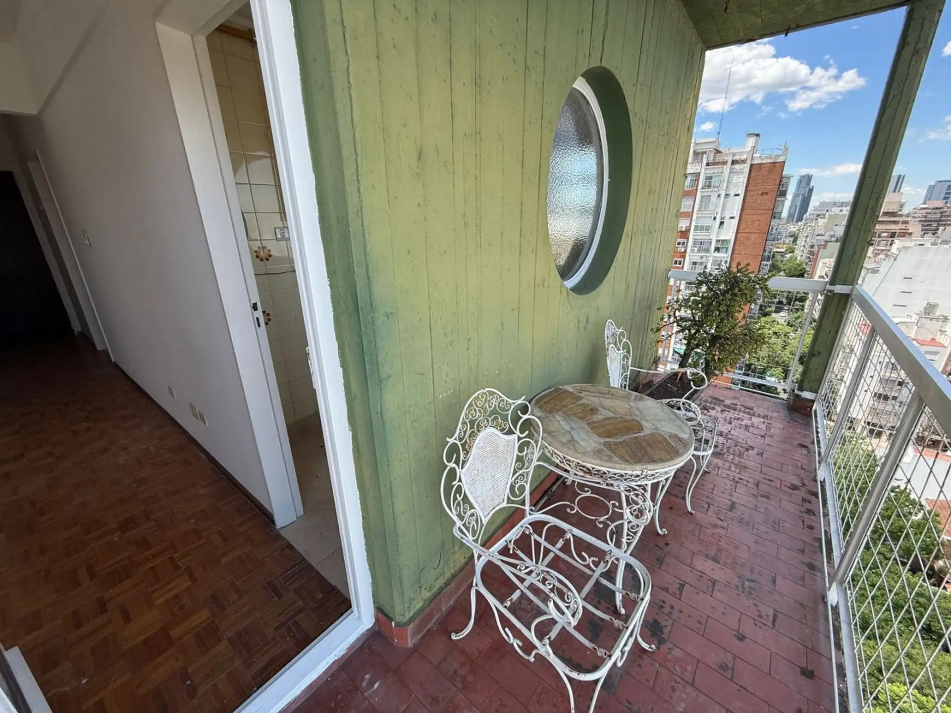 Квартира с двумя спальнями в Núñez с балконом и парковочным местом