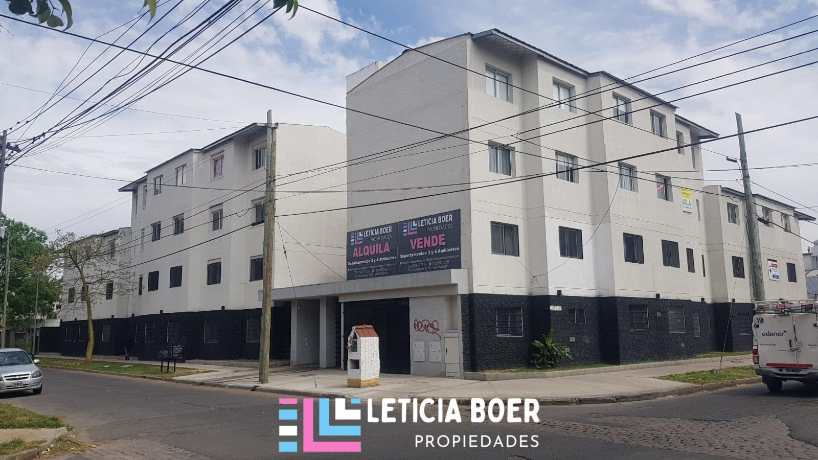 Three-bedroom apartment for rent in General San Martín