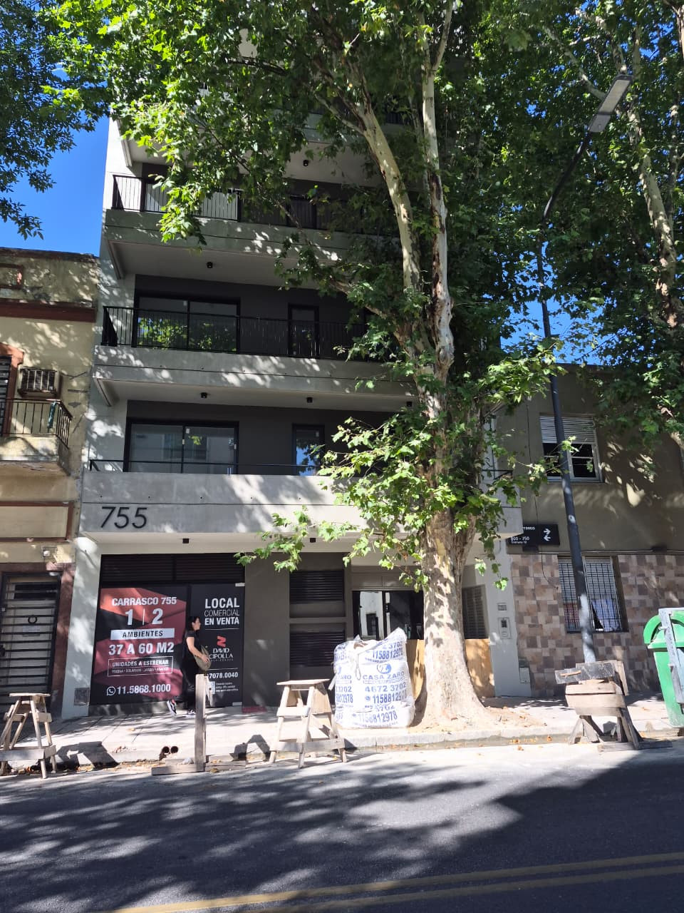 Departamento de 2 ambientes a estrenar al frente en Floresta