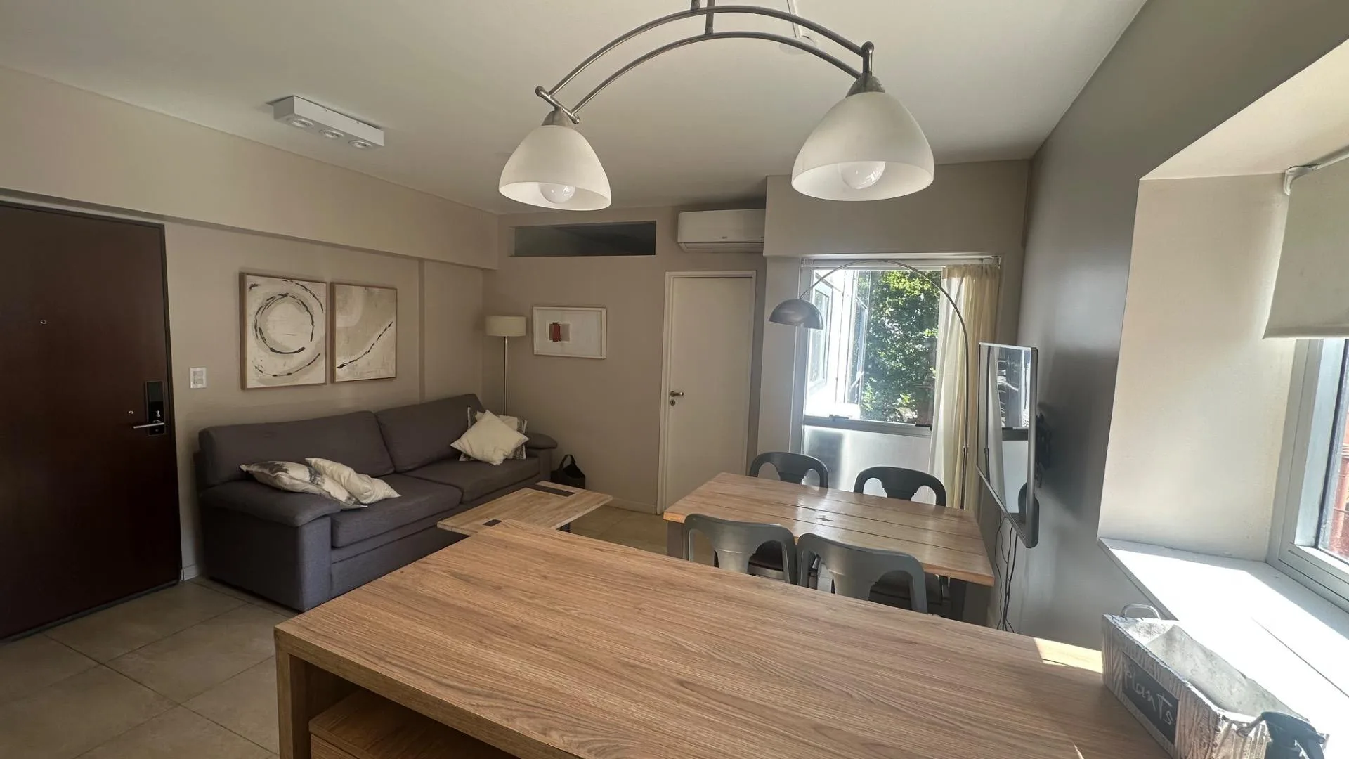 Apartamento de dois ambientes mobiliado em Vicente López