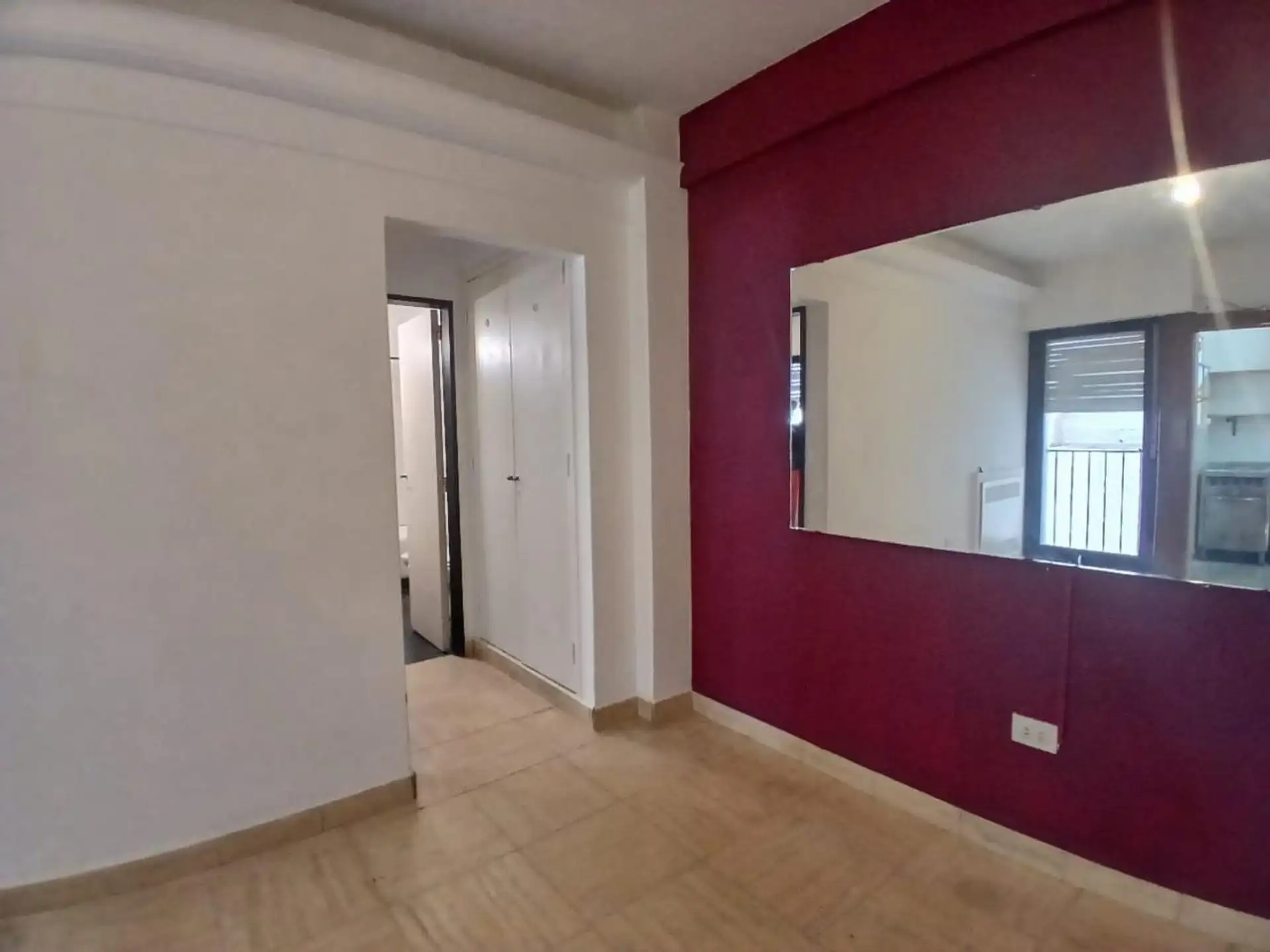 Apartamento de dois ambientes de 1 dormitório em Balvanera