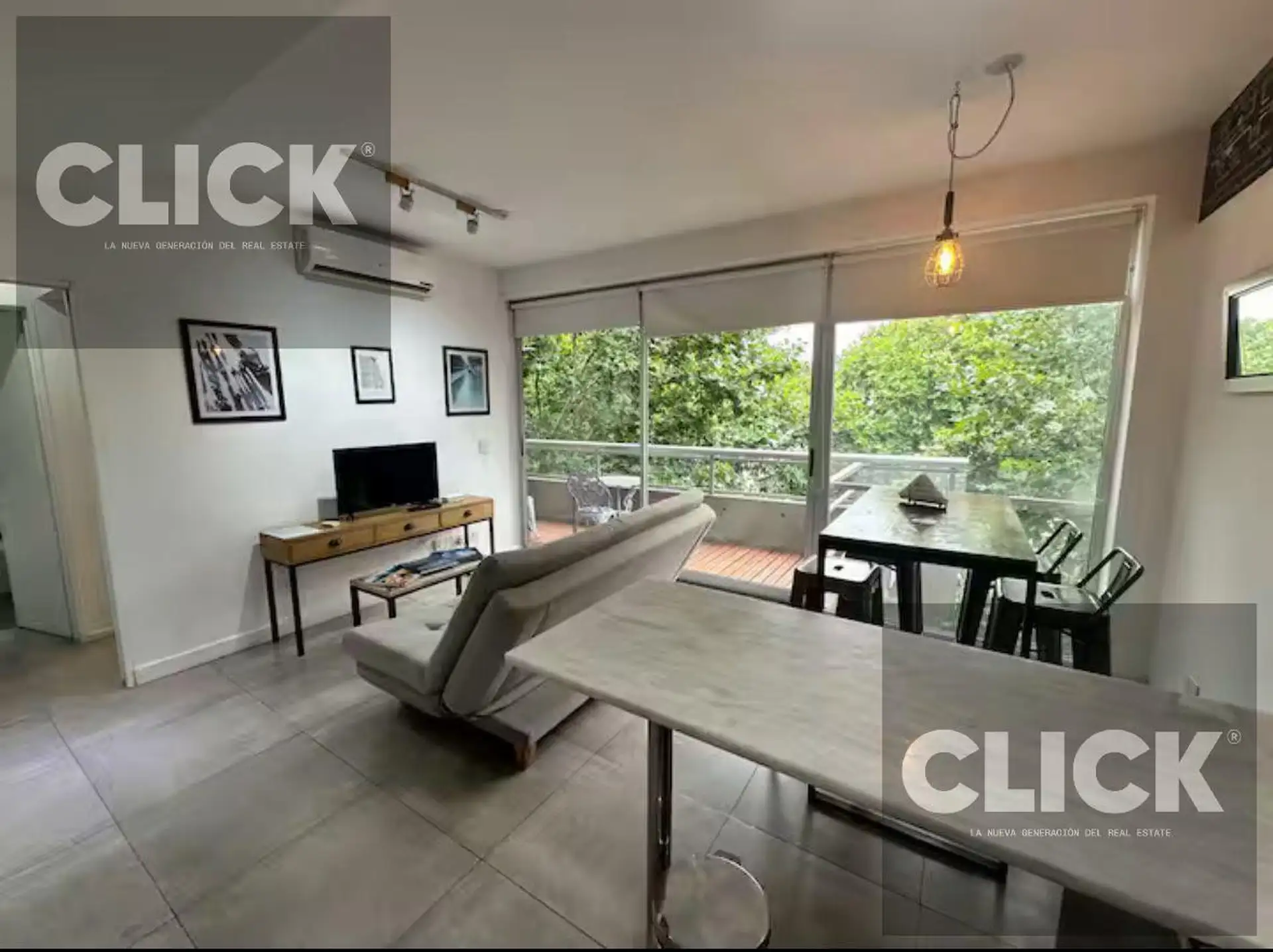Apartamento de dois ambientes mobiliado em Palermo Hollywood