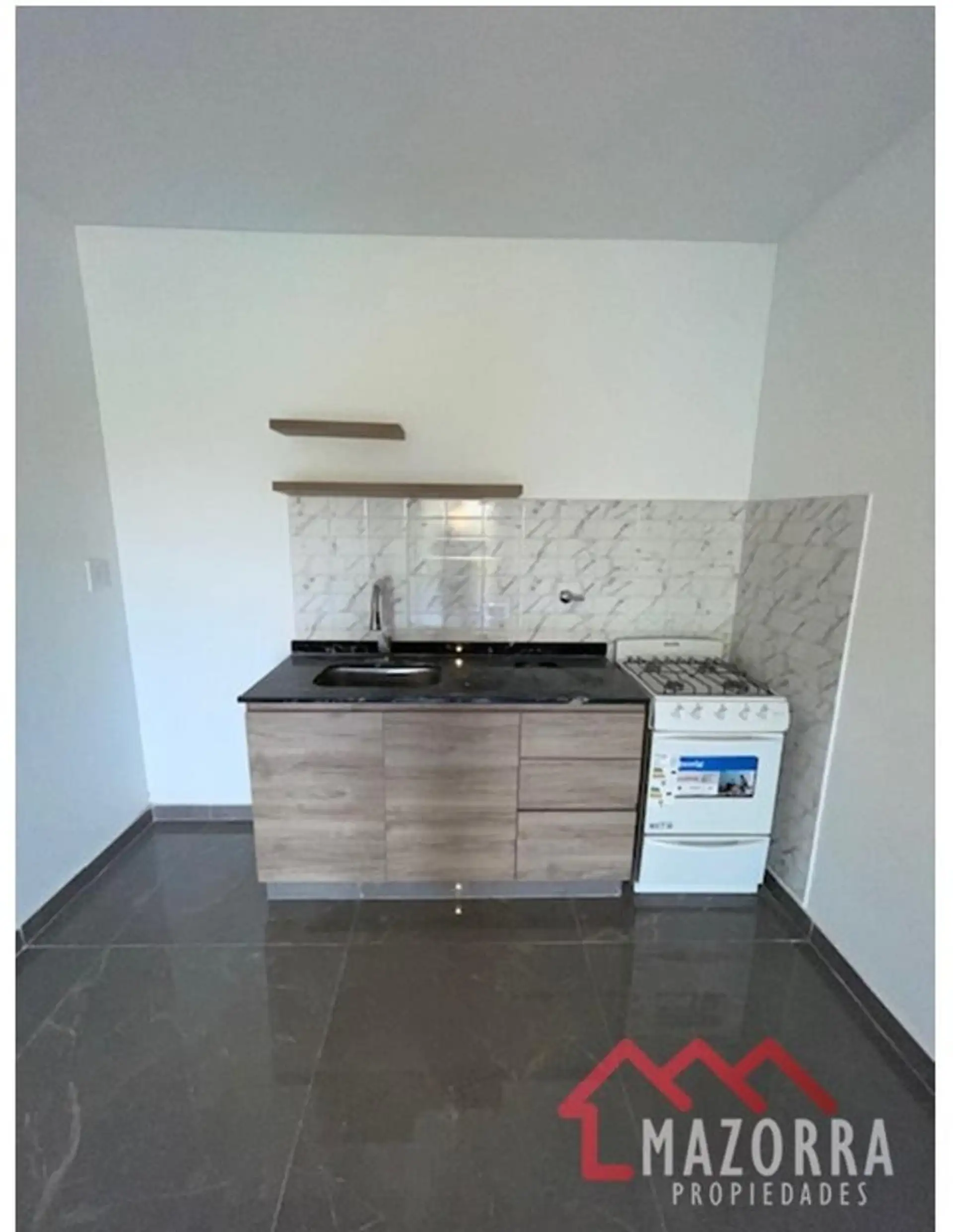 Apartamento de dois ambientes novo (nunca habitado) em Tres de Febrero