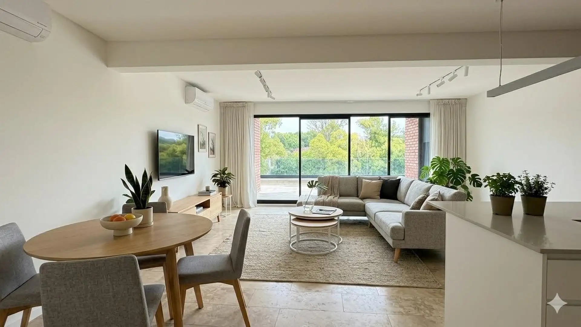 Новая двухуровневая квартира с 3 спальнями в Beccar