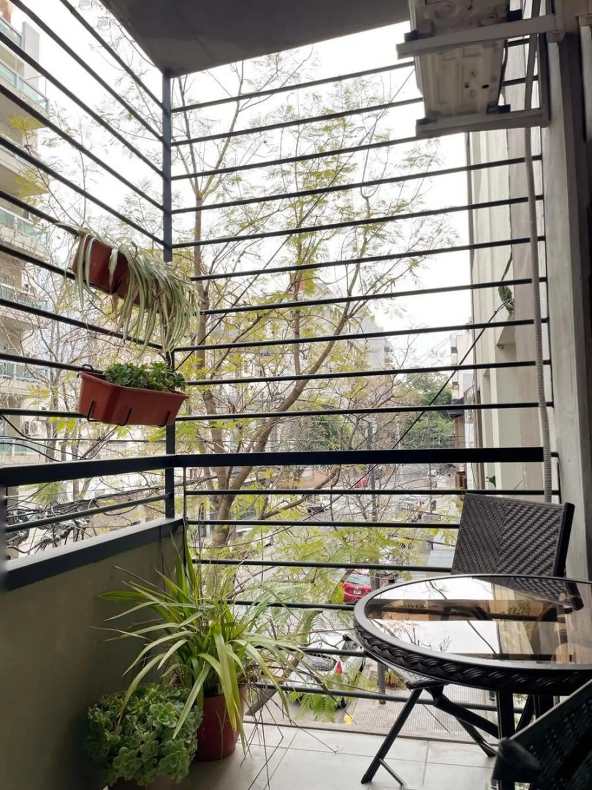 Monoambiente a estrenar en Villa Crespo con balcón al frente