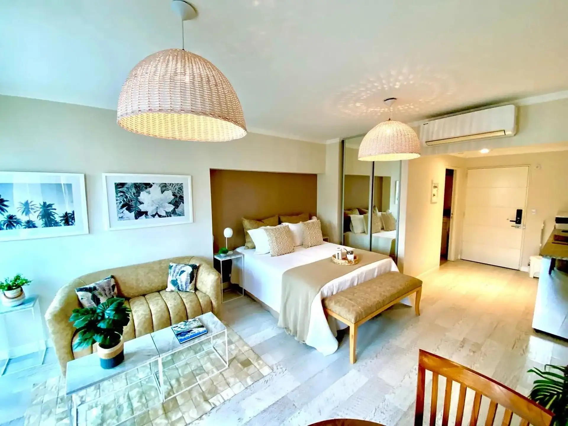 Departamento amoblado de 1 dormitorio en Retiro