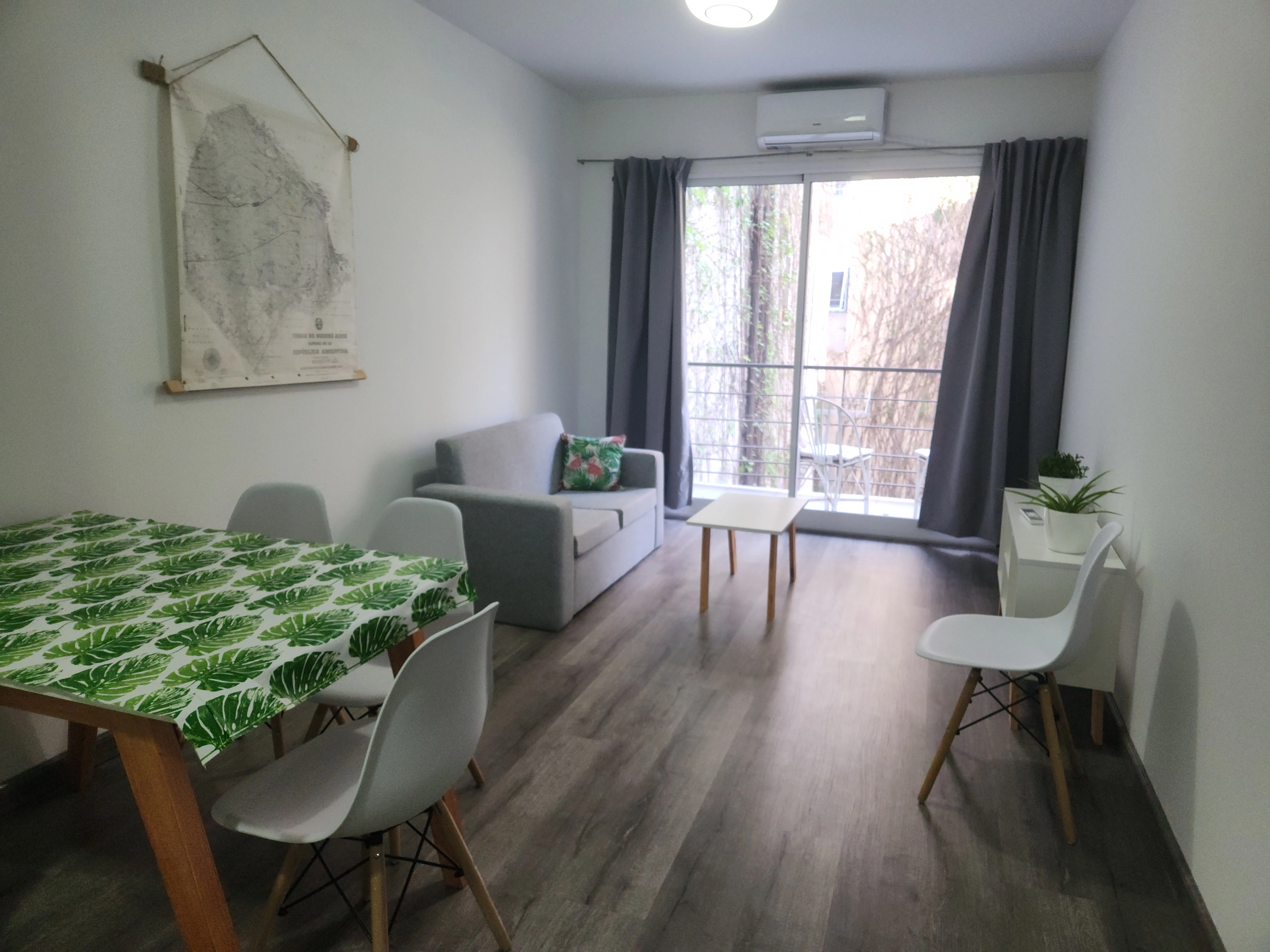 Studio apartment in Palermo with cross ventilation