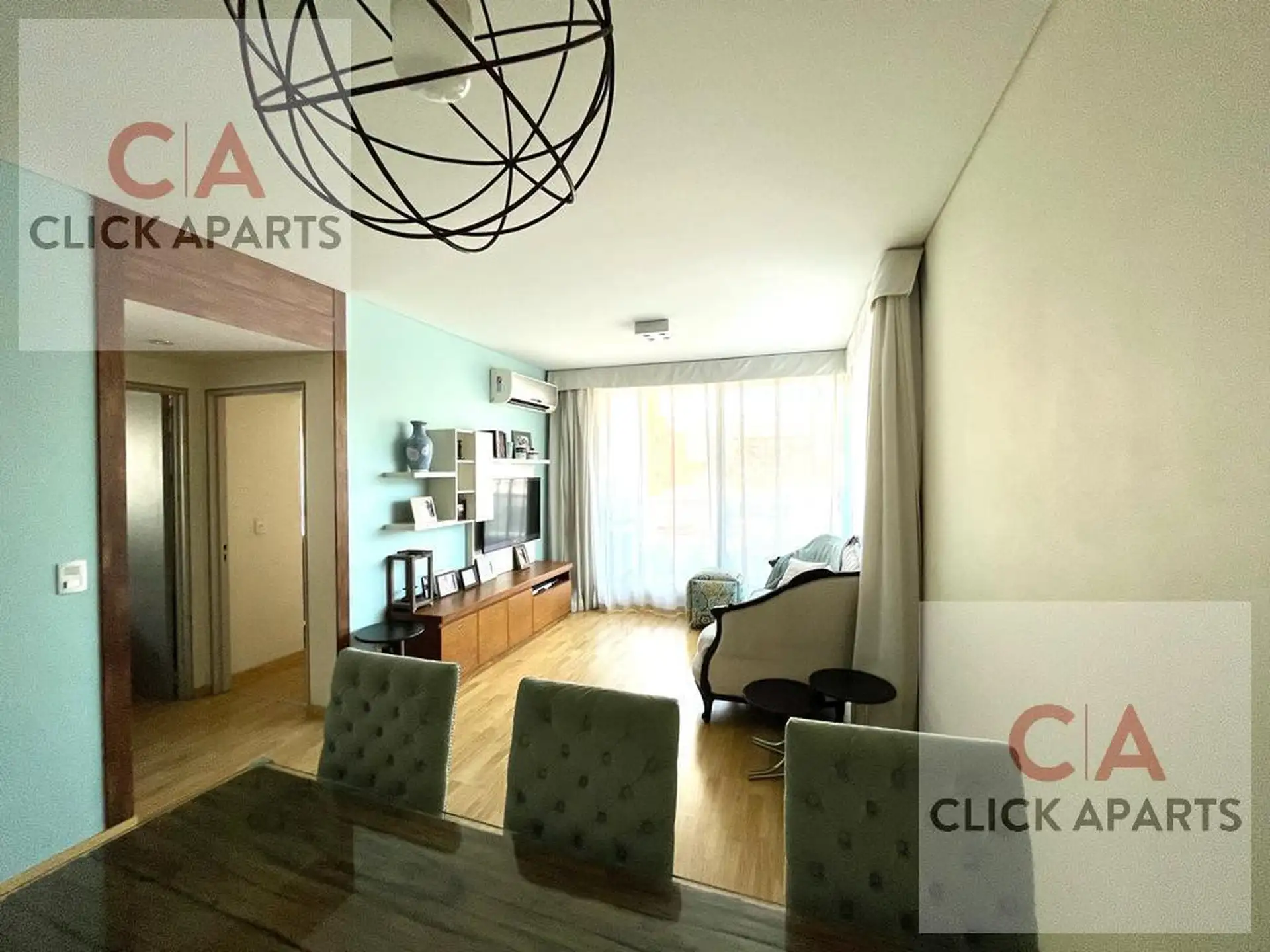 Departamento amoblado de 3 ambientes en Almagro