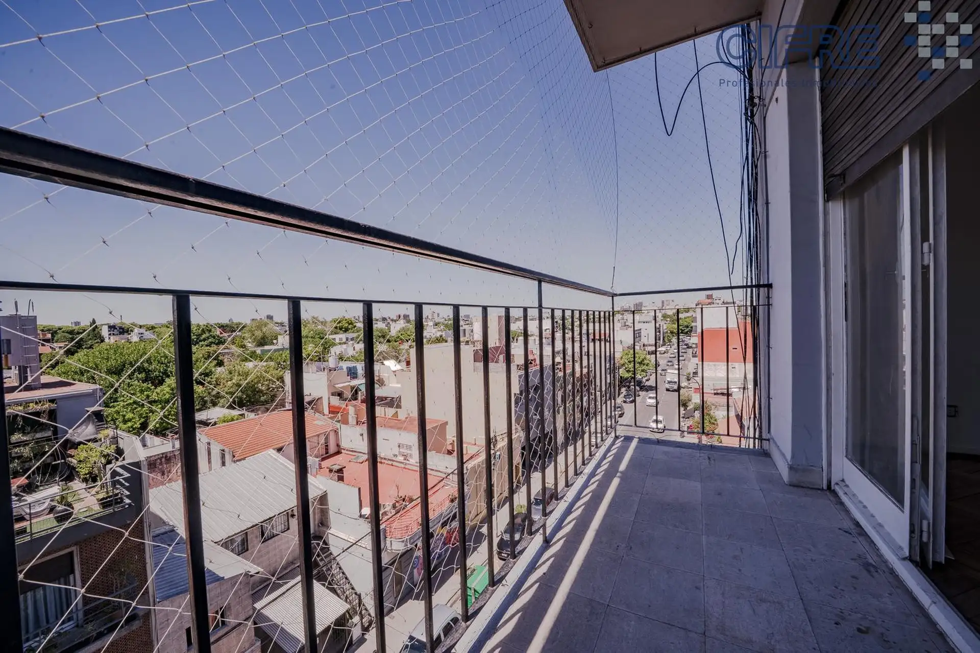 Apartamento de três ambientes com 2 quartos em Saavedra