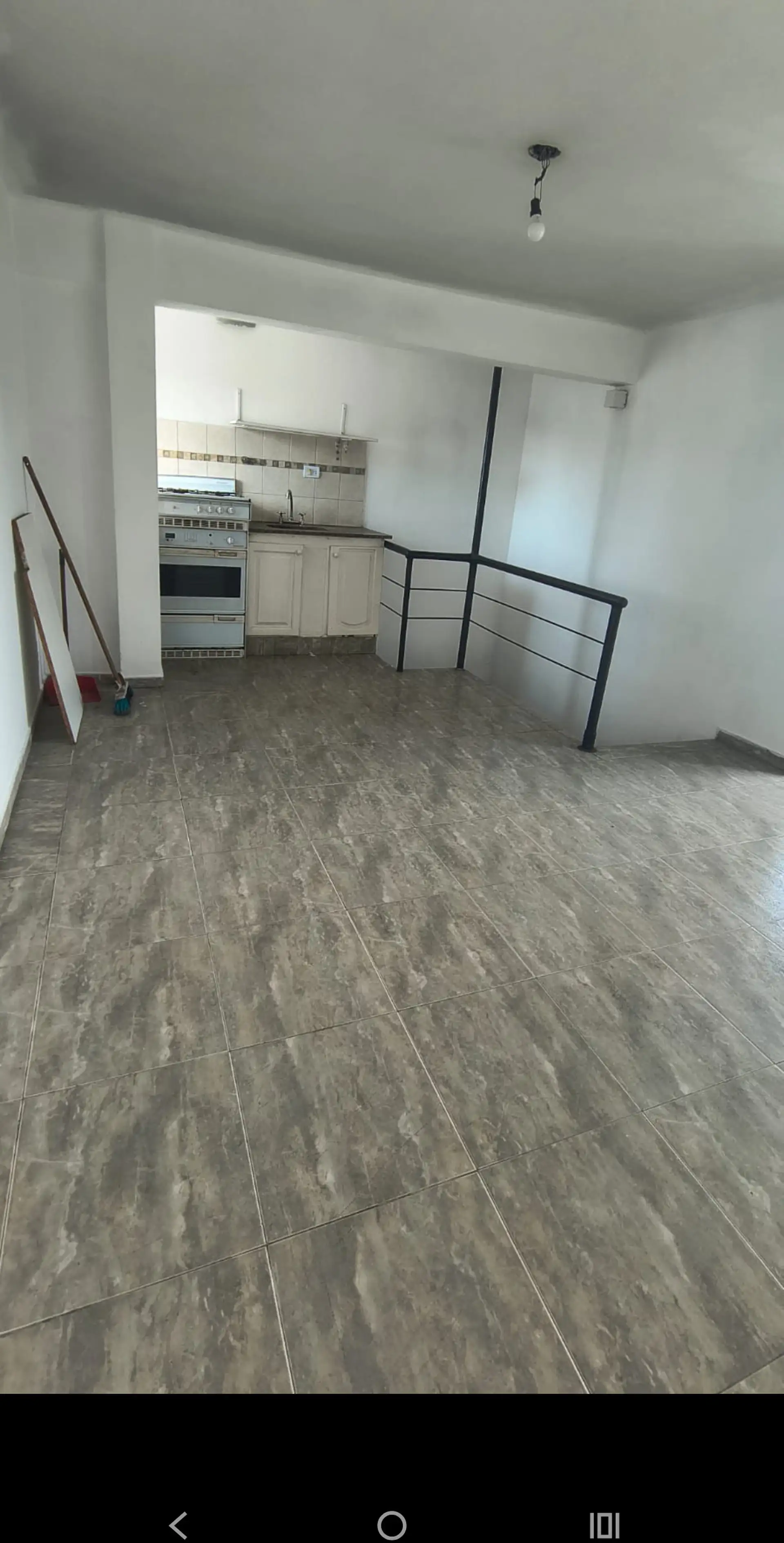 Two-room apartment with 1 bedroom facing the street in La Matanza