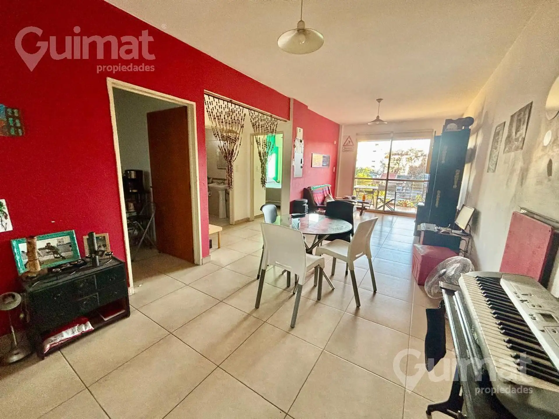 Departamento amoblado de 2 ambientes en Villa Santa Rita