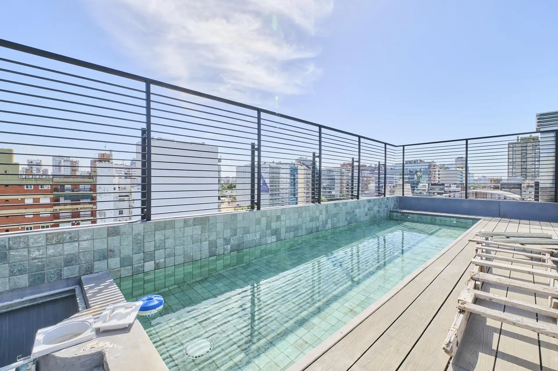 Apartamento de três ambientes com 2 quartos e vaga em Belgrano