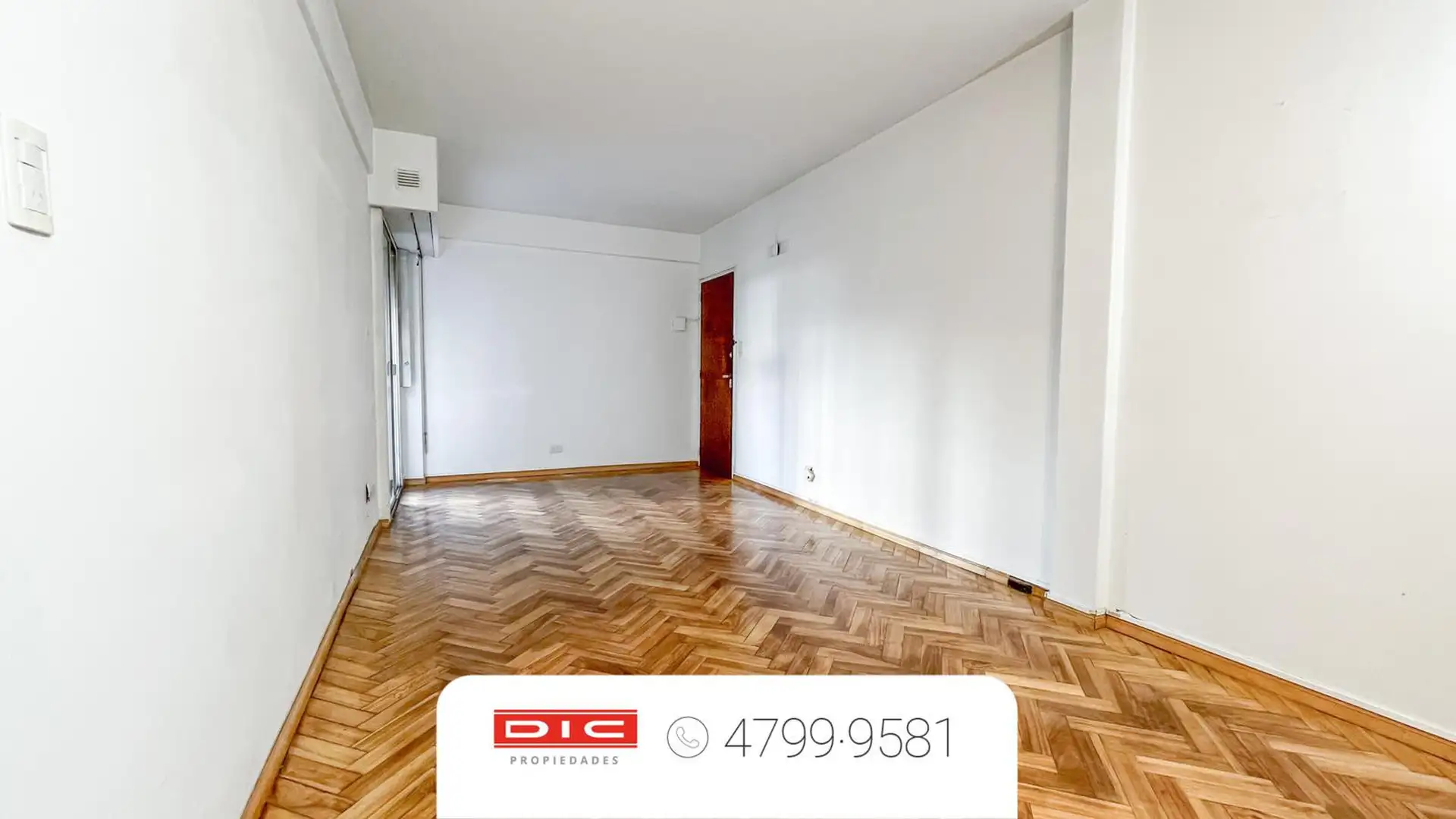 Apartamento de 2 ambientes com varanda em Olivos