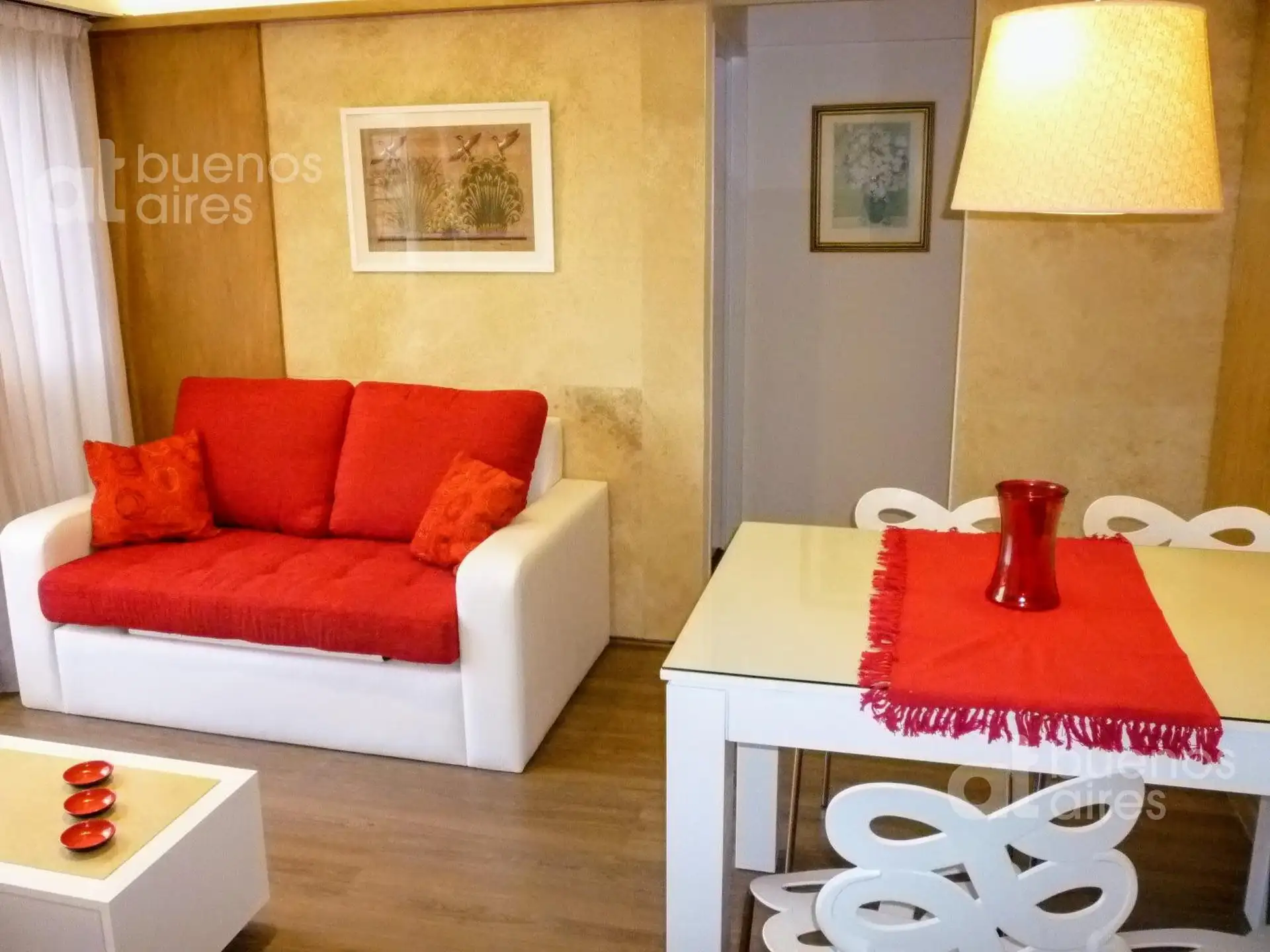 Departamento amoblado de 2 ambientes en San Nicolás