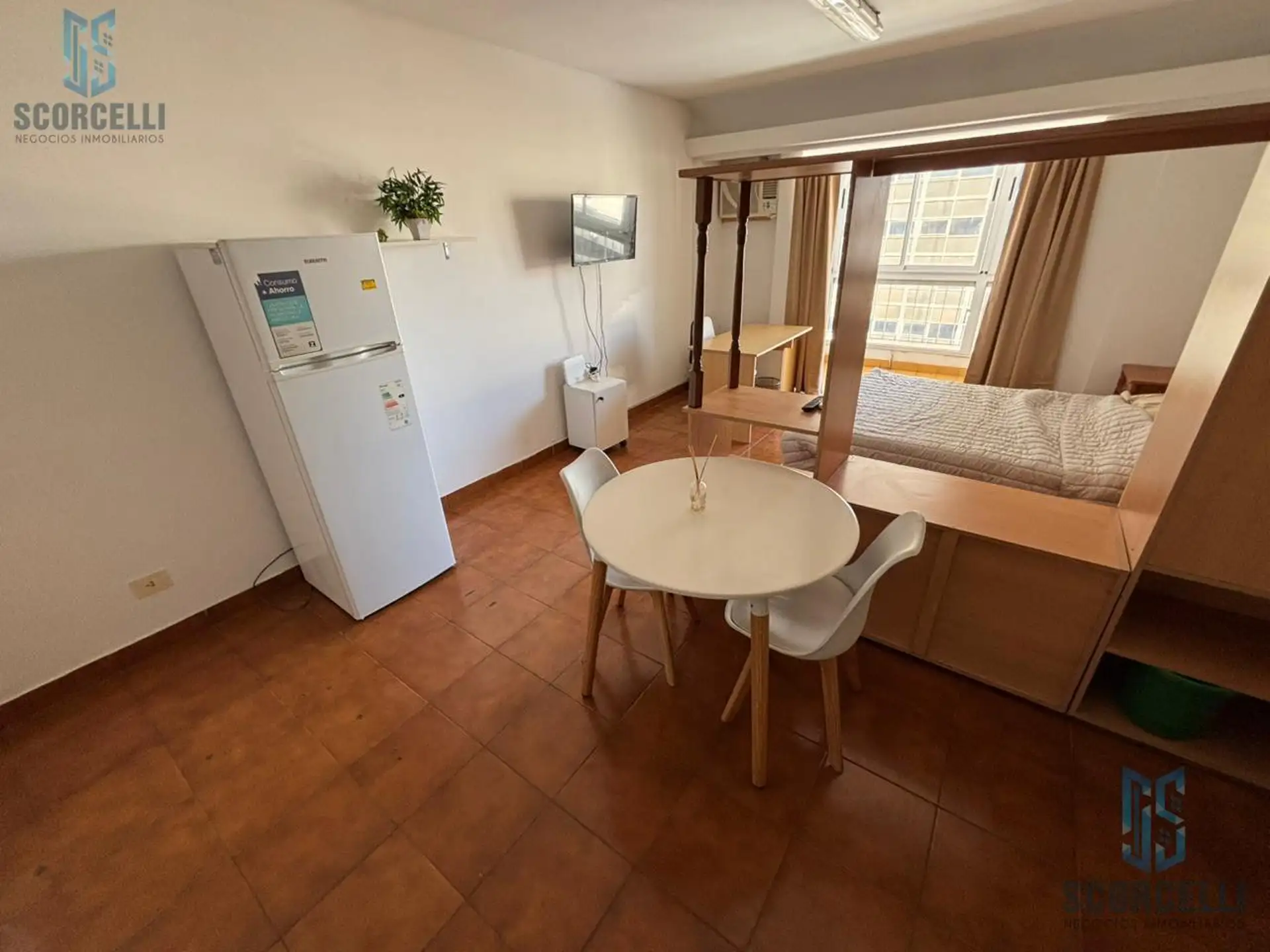 Departamento amoblado de 1 dormitorio en San Nicolás