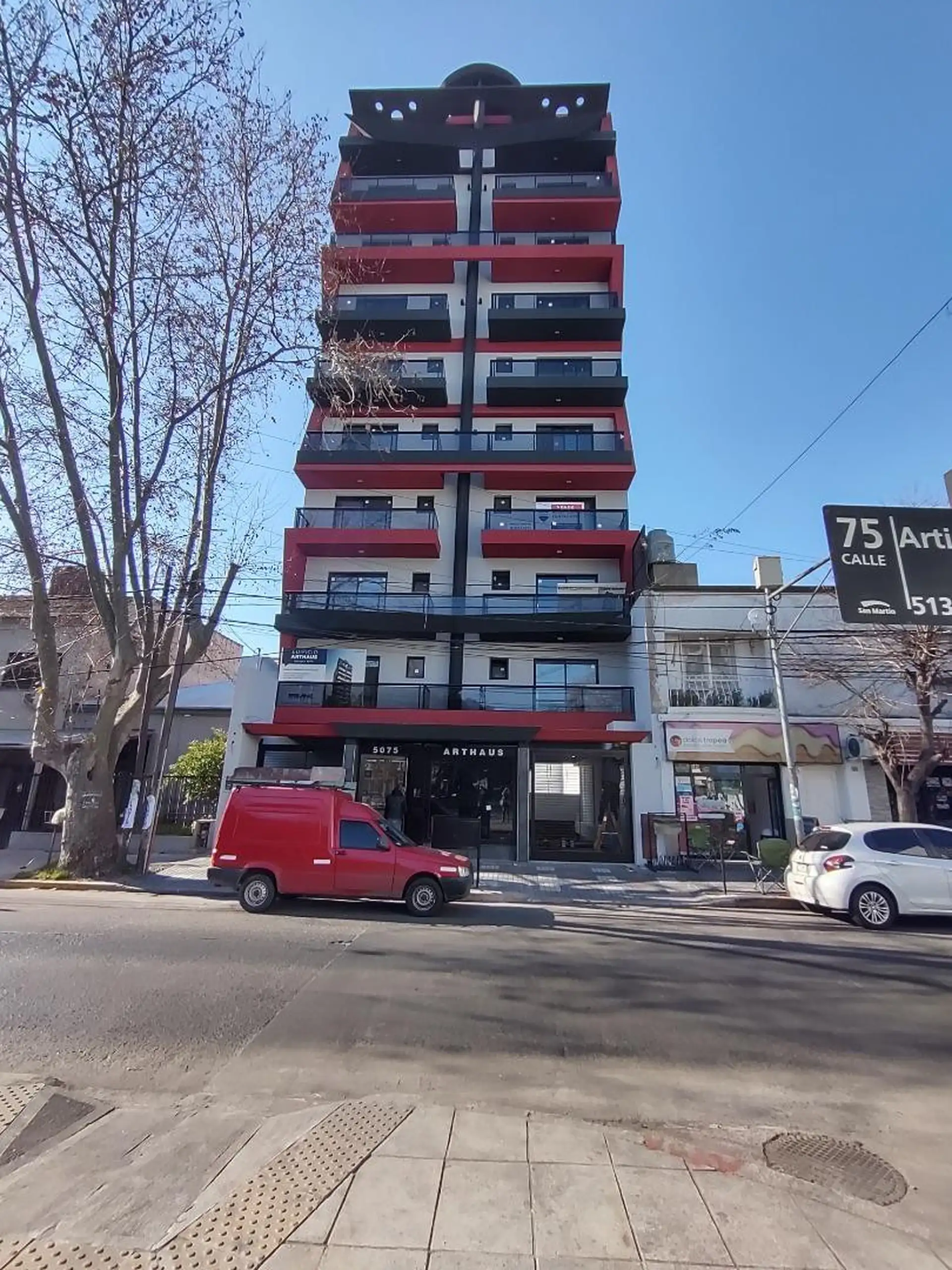 Apartamento de dois ambientes com 1 quarto em General San Martín