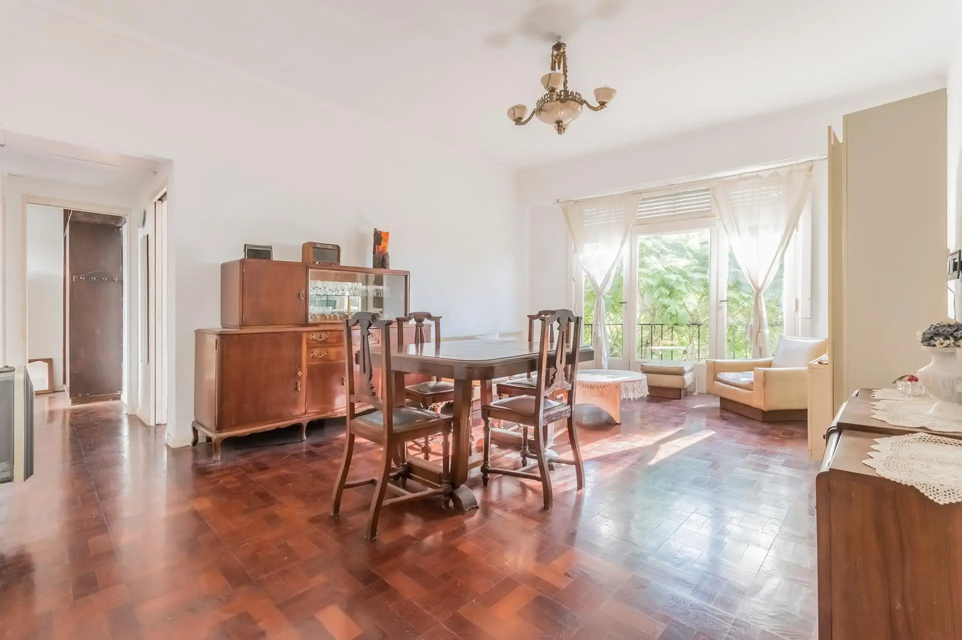 Furnished two-bedroom apartment in Núñez