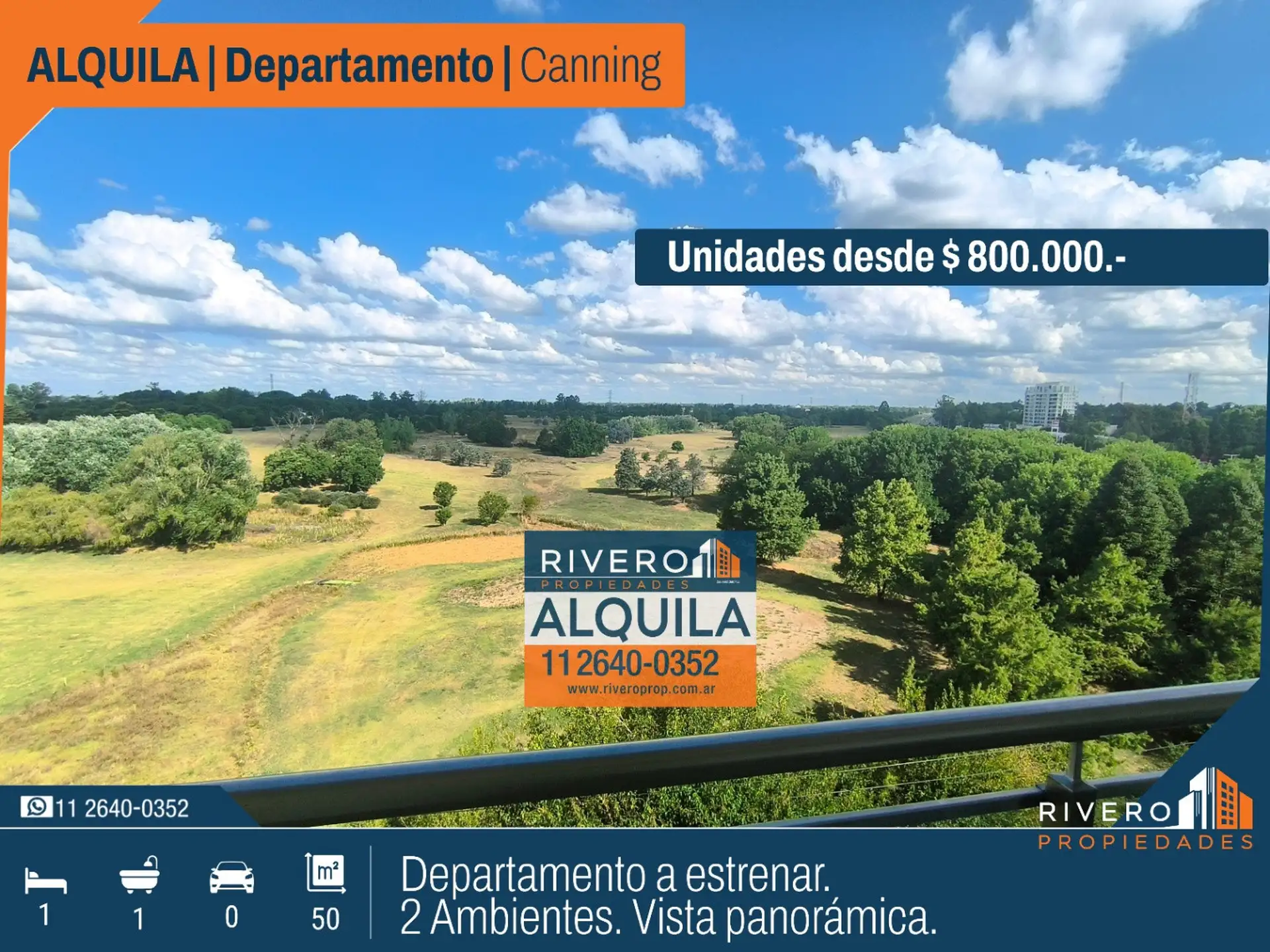 Apartamento novo de 1 quarto em Esteban Echeverría