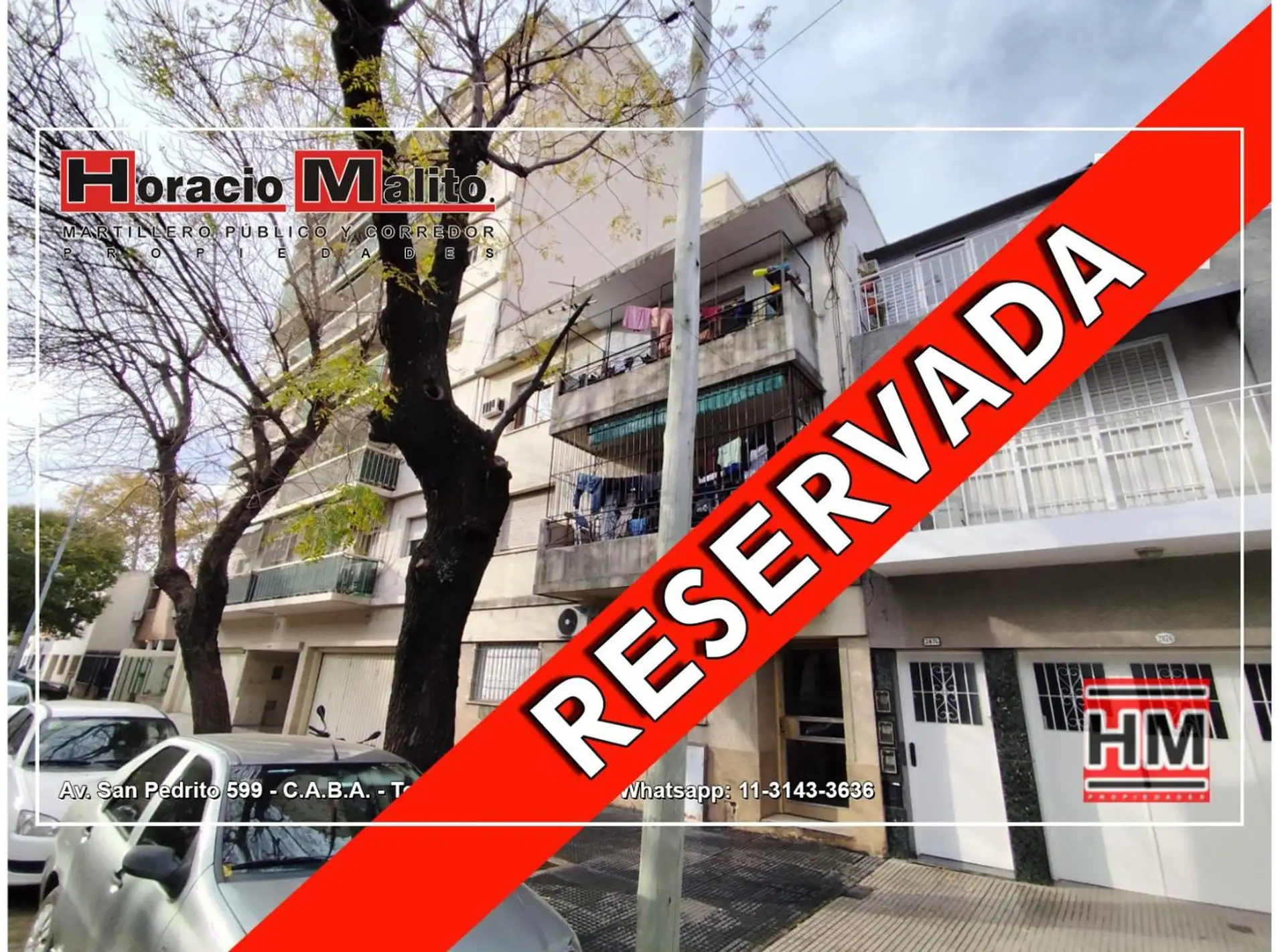 Departamento de 3 ambientes en alquiler en Flores