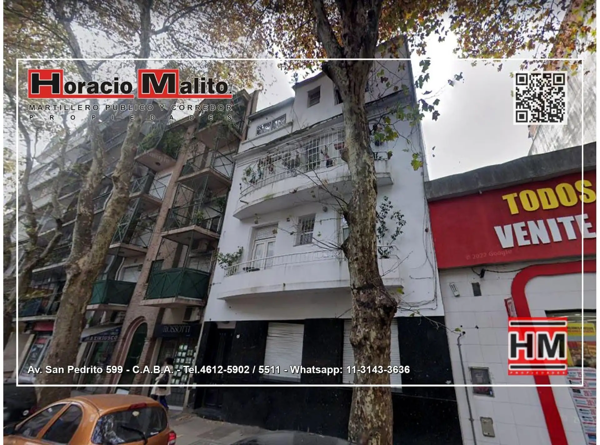 Departamento de 2 ambientes en Flores