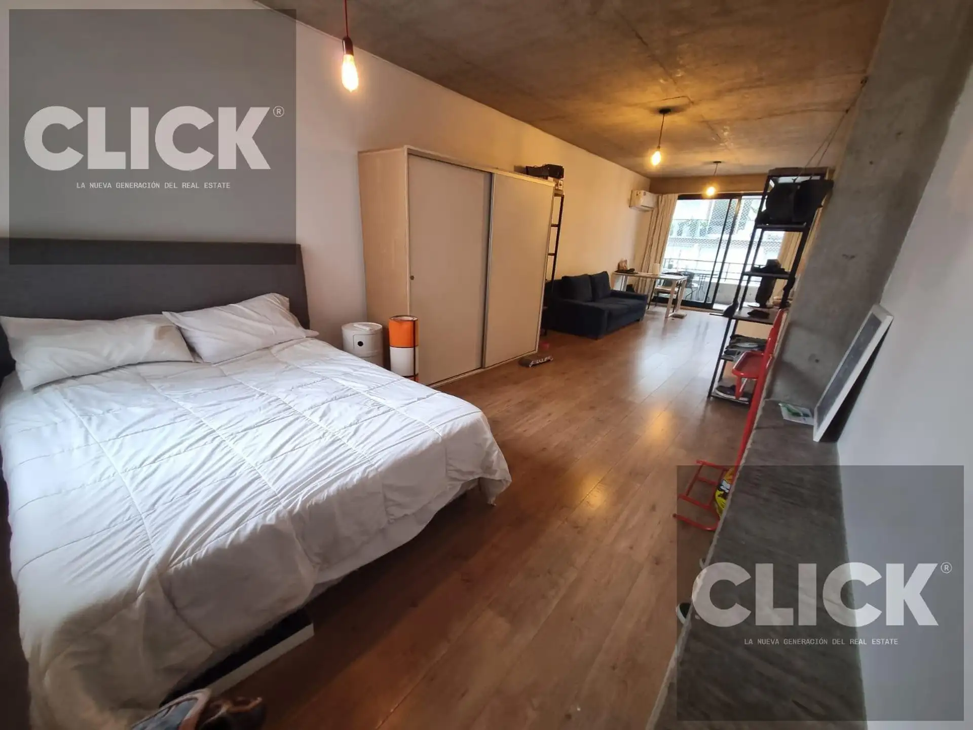 One-bedroom apartment with balcony in Palermo