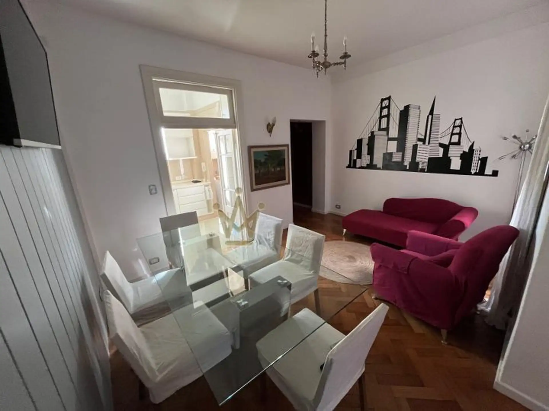 Departamento de 3 ambientes reciclado en Retiro