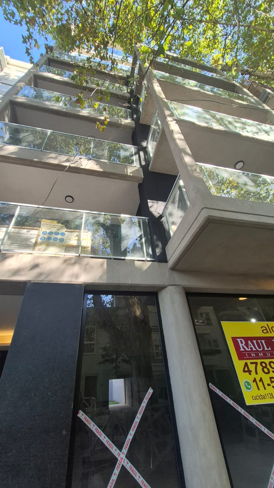 Unfurnished studio apartment in Belgrano