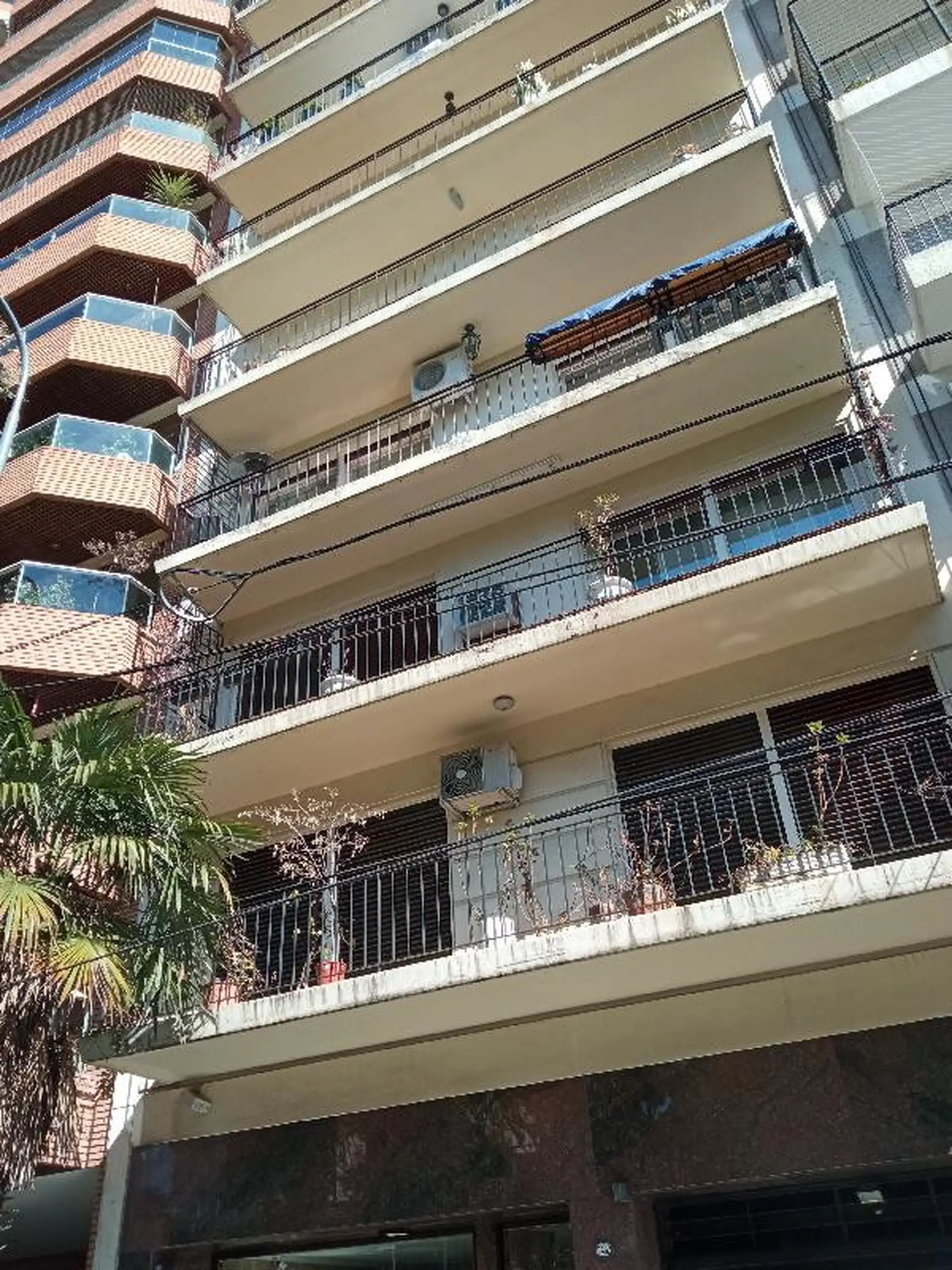 Kitnet em Palermo com varanda e vista aberta